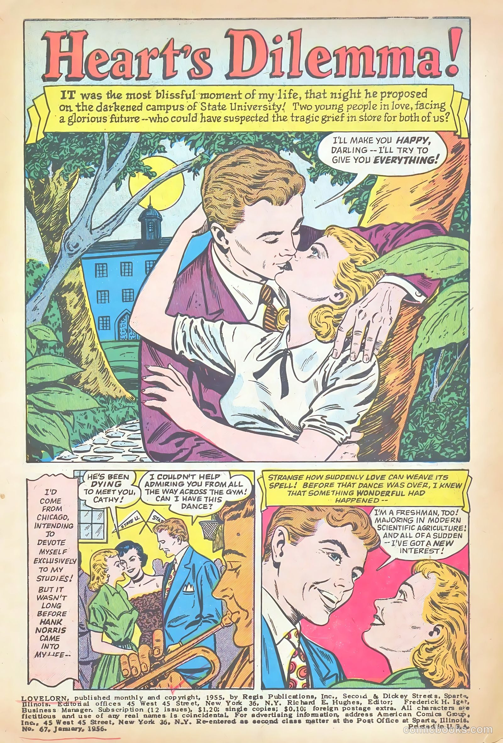 Lovelorn #67 (1956) — page 3 of 37