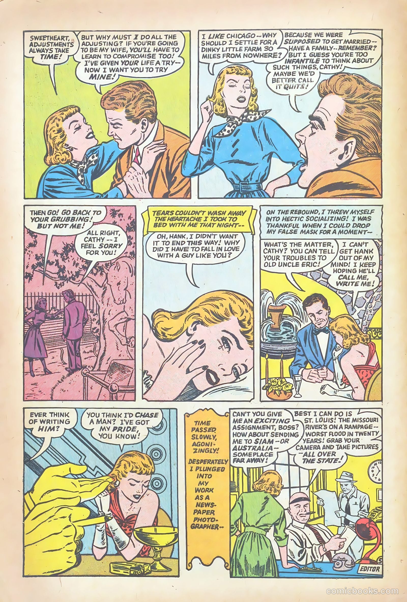 Lovelorn #67 (1956) — page 8 of 37