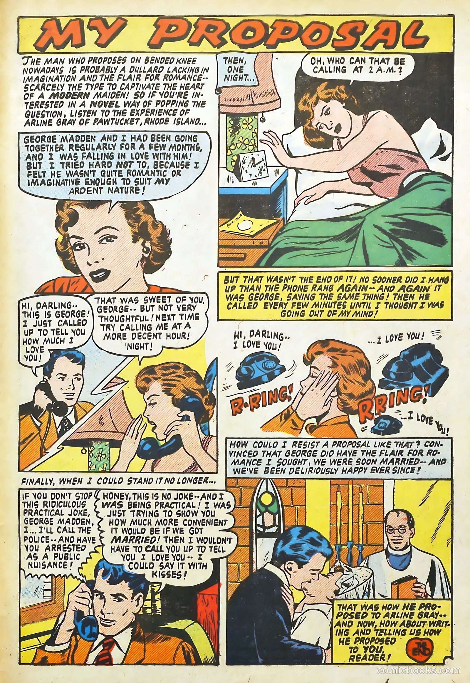 Lovelorn #68 (1956) — page 33 of 36