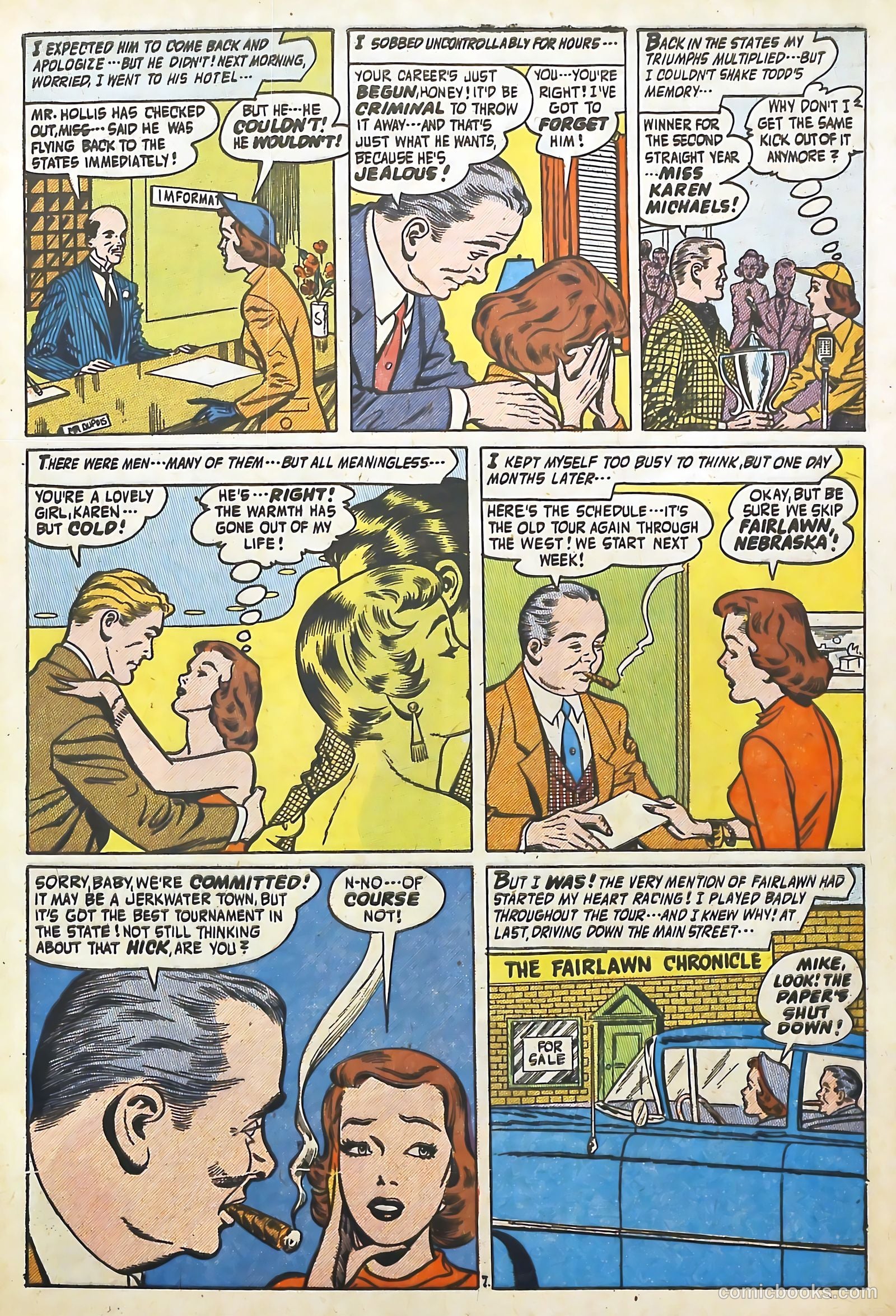 Lovelorn #69 (1956) — page 9 of 36