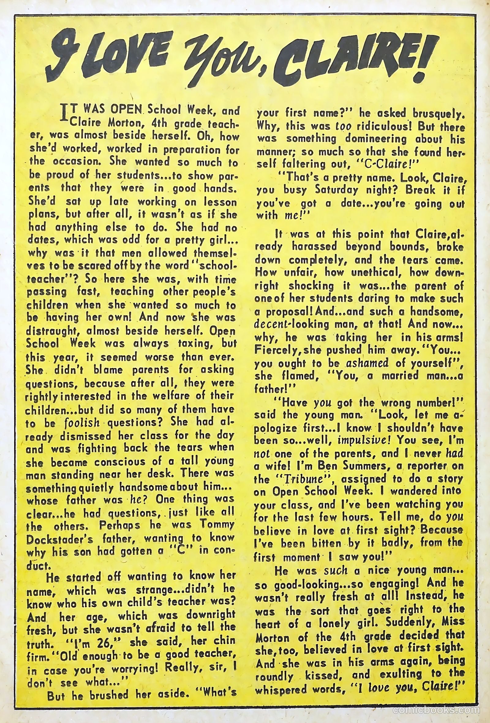 Lovelorn #69 (1956) — page 12 of 36