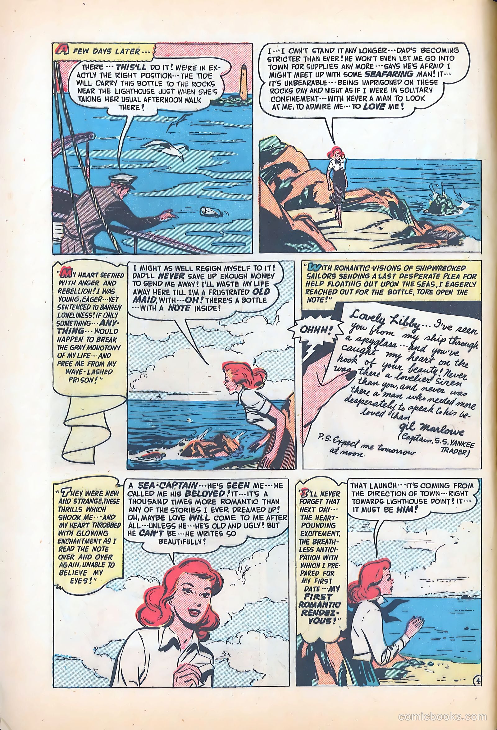 Lovelorn #7 (1950) — page 6 of 52