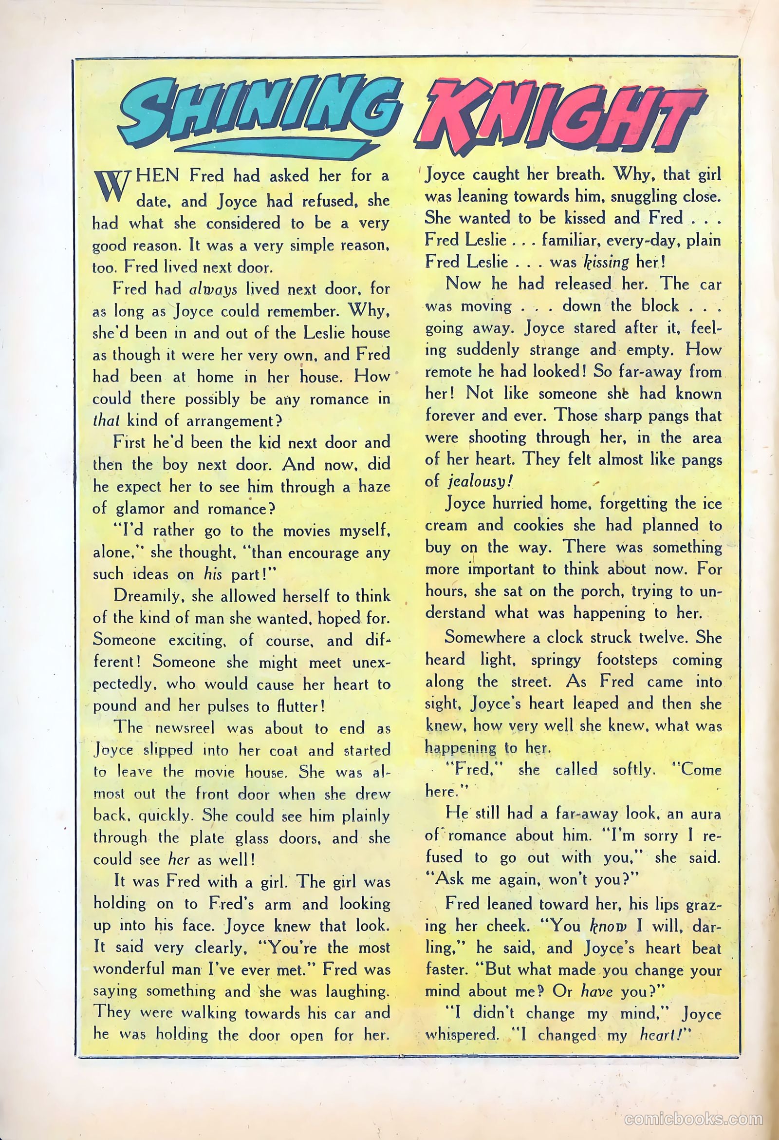 Lovelorn #7 (1950) — page 26 of 52