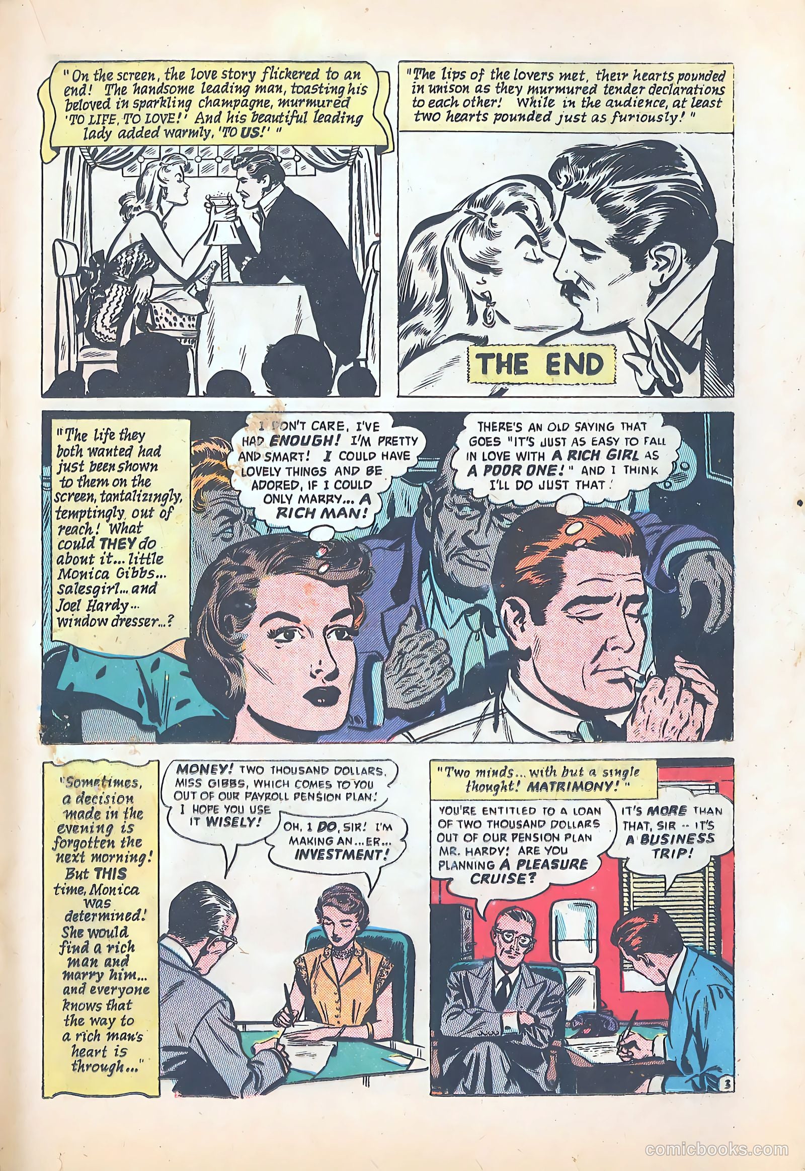 Lovelorn #7 (1950) — page 31 of 52