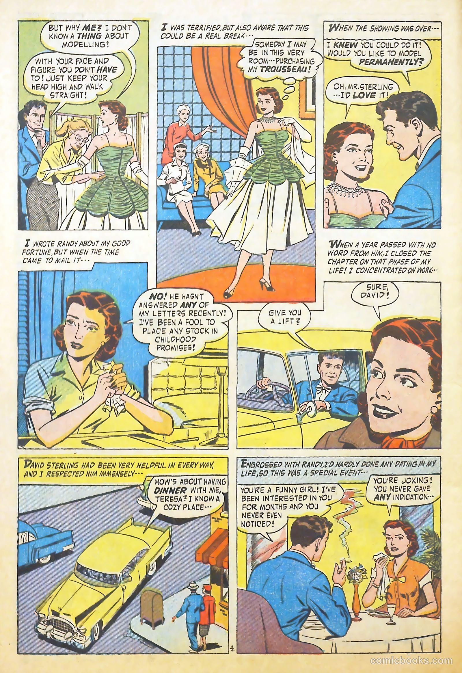 Lovelorn #70 (1956) — page 6 of 36
