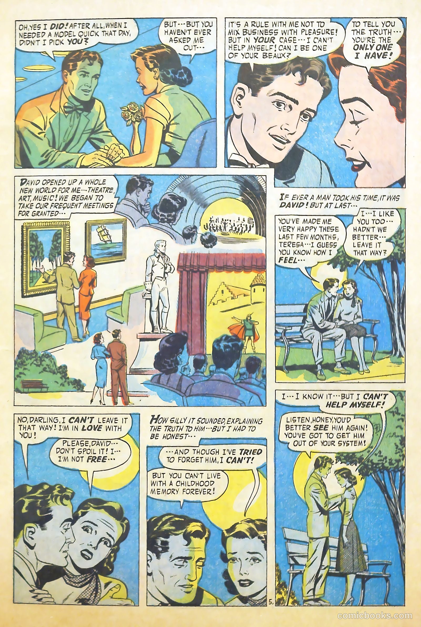 Lovelorn #70 (1956) — page 7 of 36