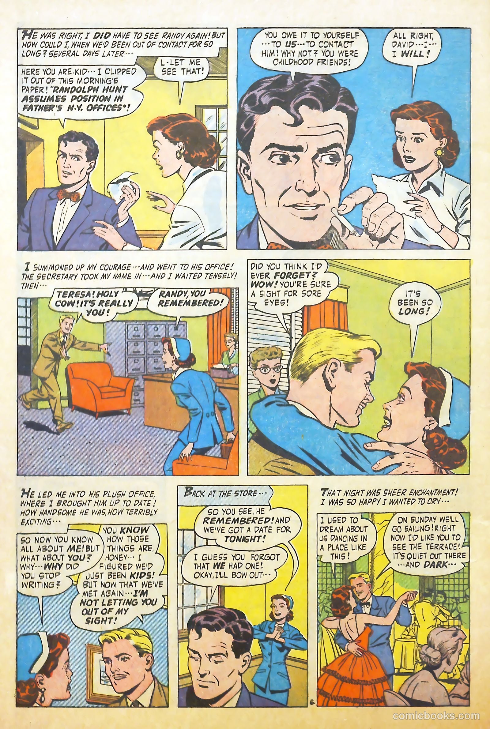 Lovelorn #70 (1956) — page 8 of 36