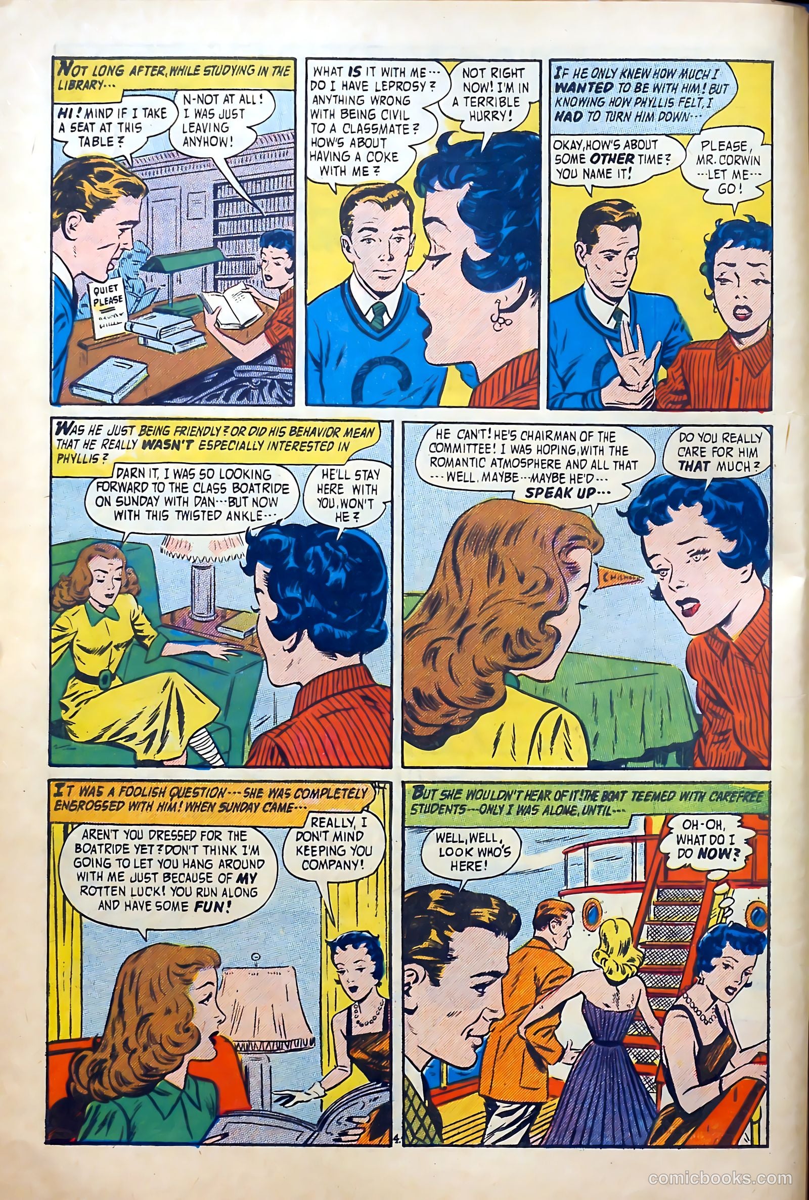Lovelorn #71 (1956) — page 6 of 36