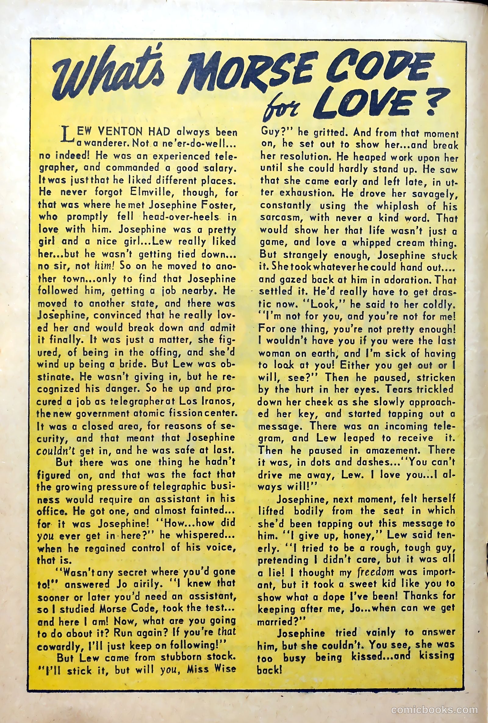 Lovelorn #71 (1956) — page 18 of 36