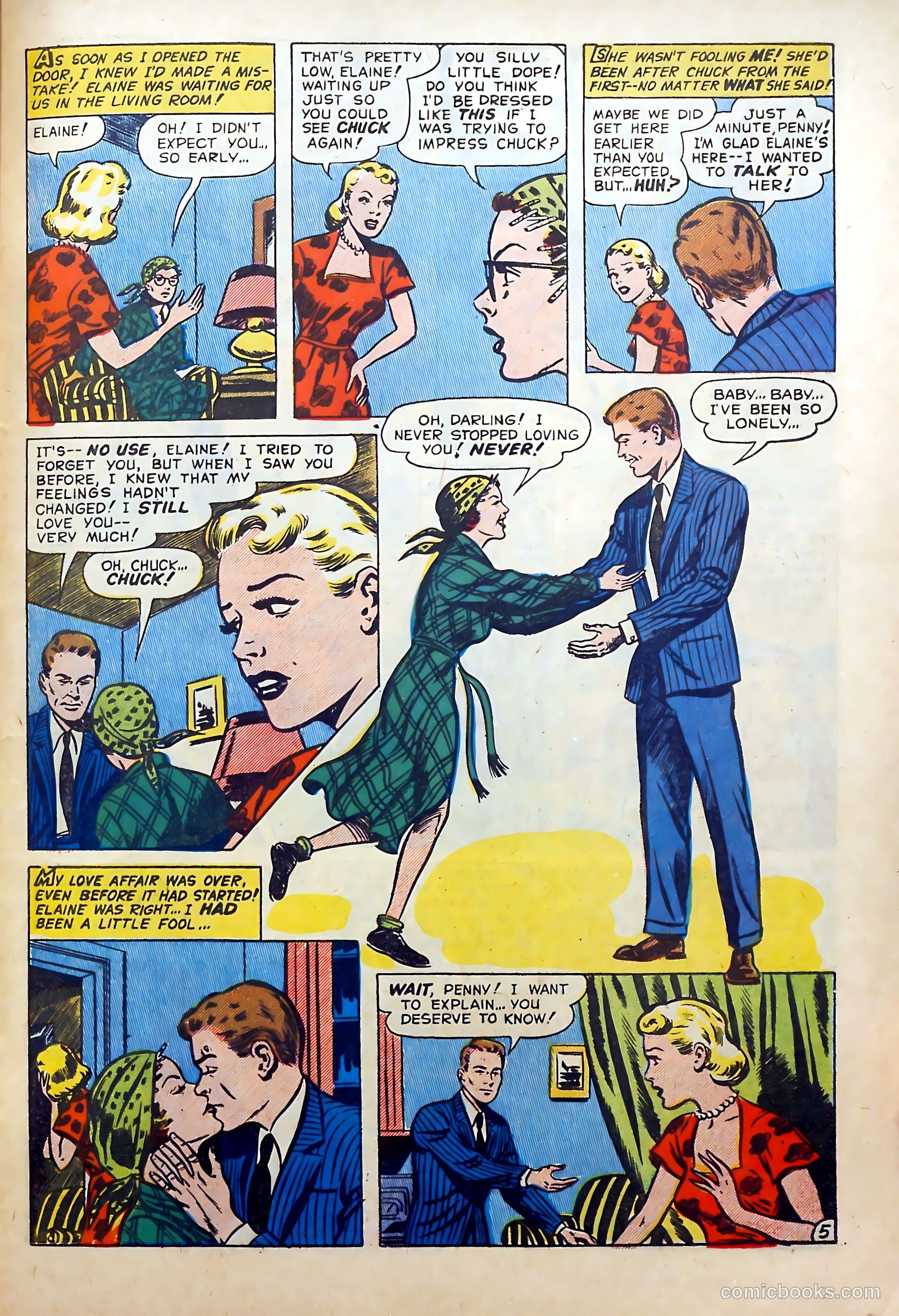 Lovelorn #71 (1956) — page 31 of 36