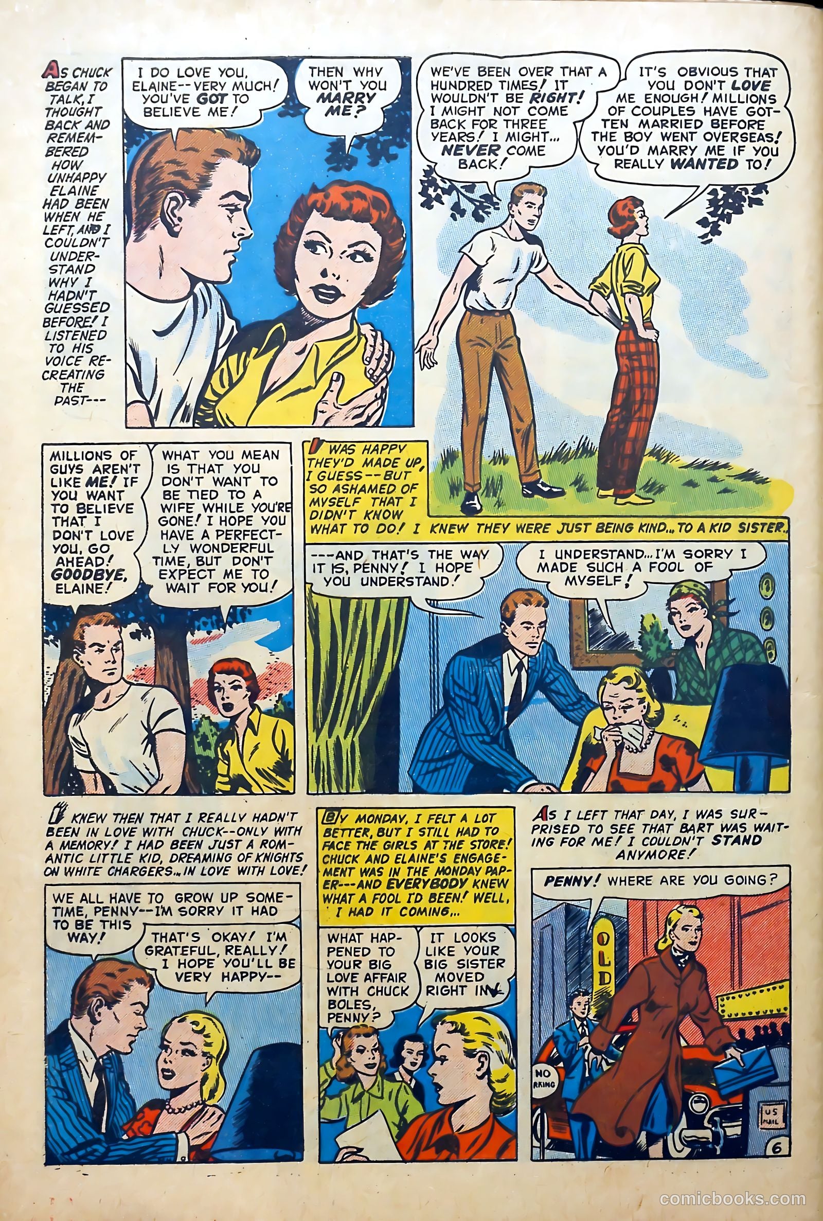 Lovelorn #71 (1956) — page 32 of 36