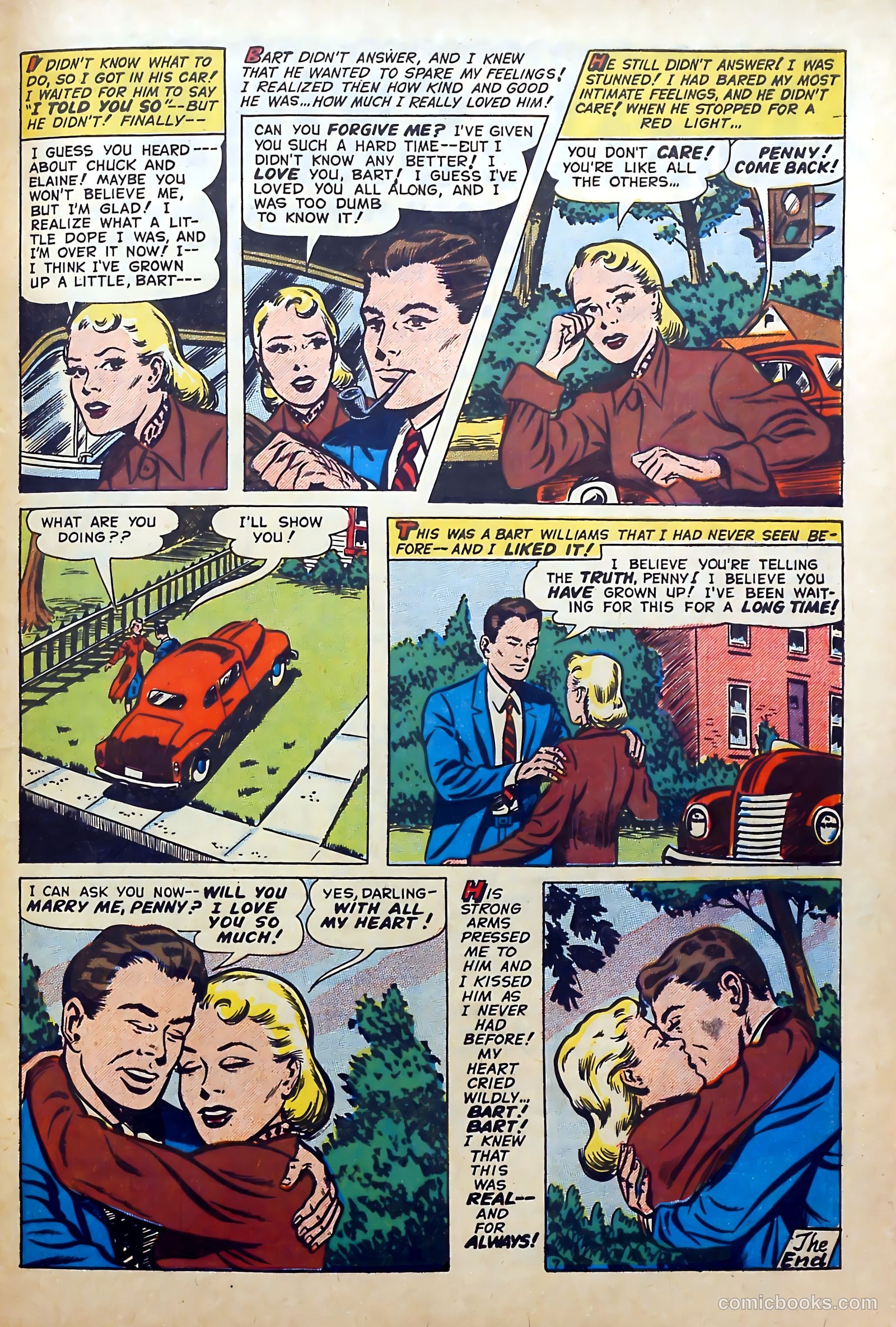 Lovelorn #71 (1956) — page 33 of 36