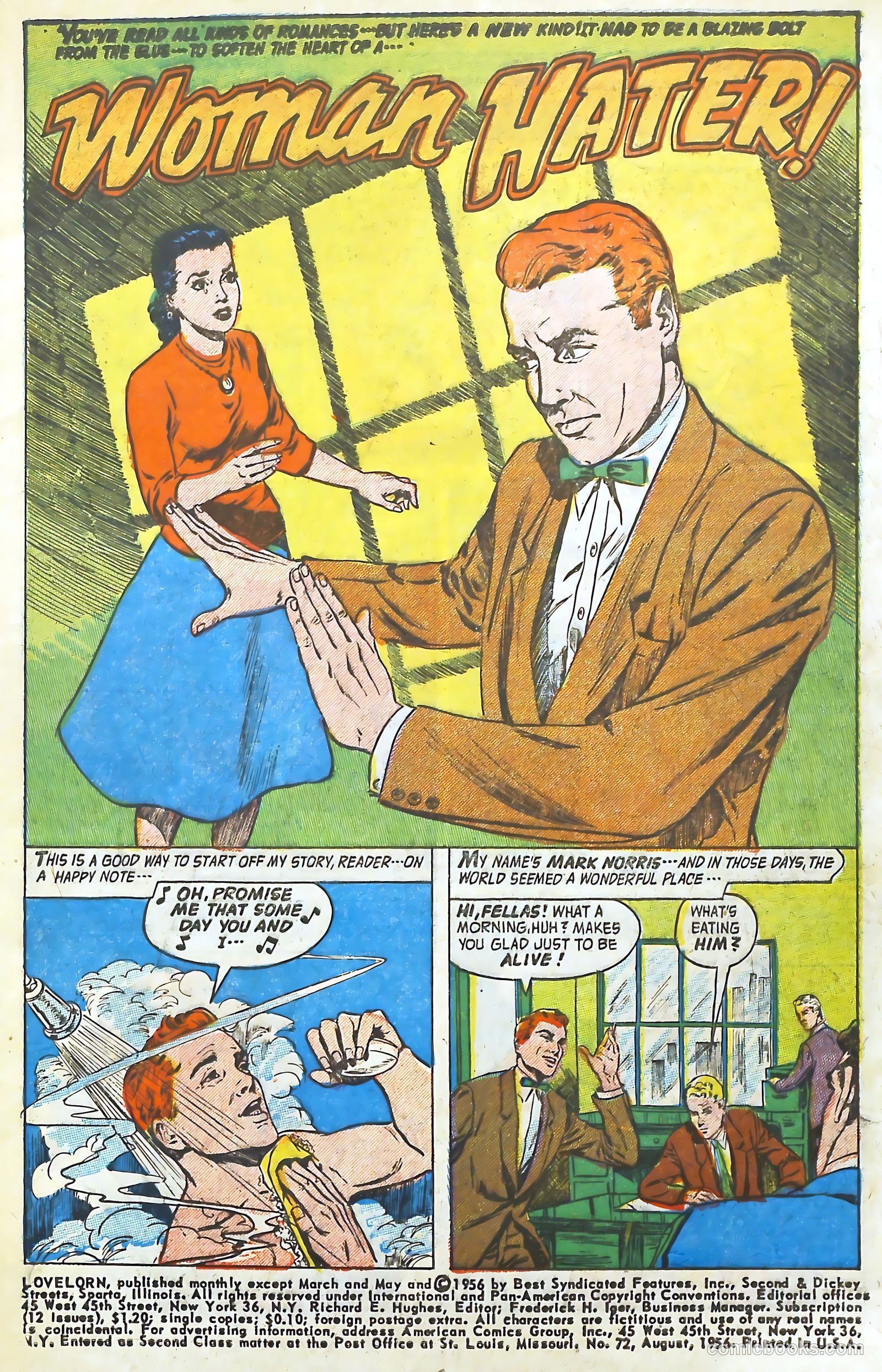 Lovelorn #72 (1956) — page 3 of 36
