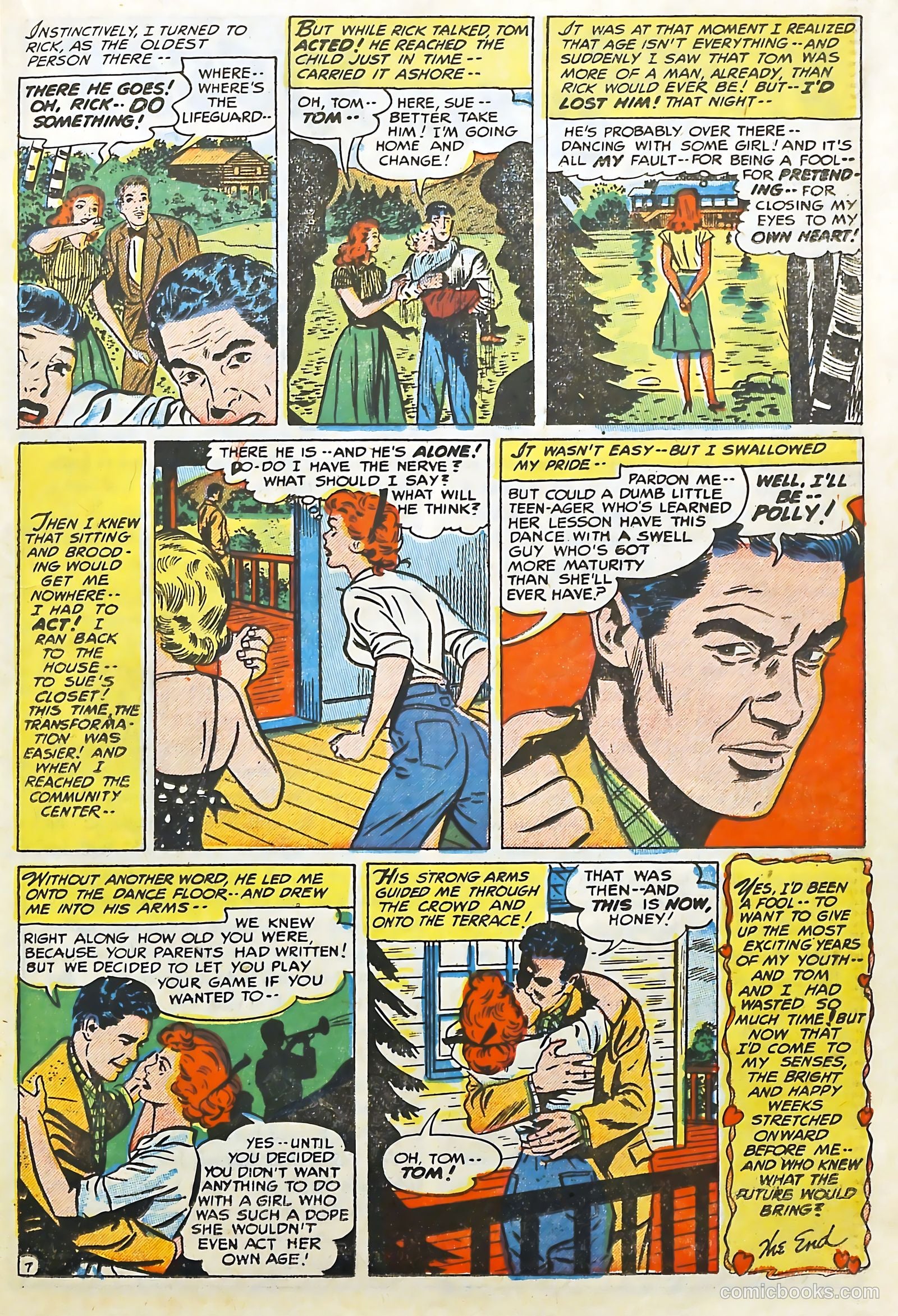 Lovelorn #72 (1956) — page 21 of 36