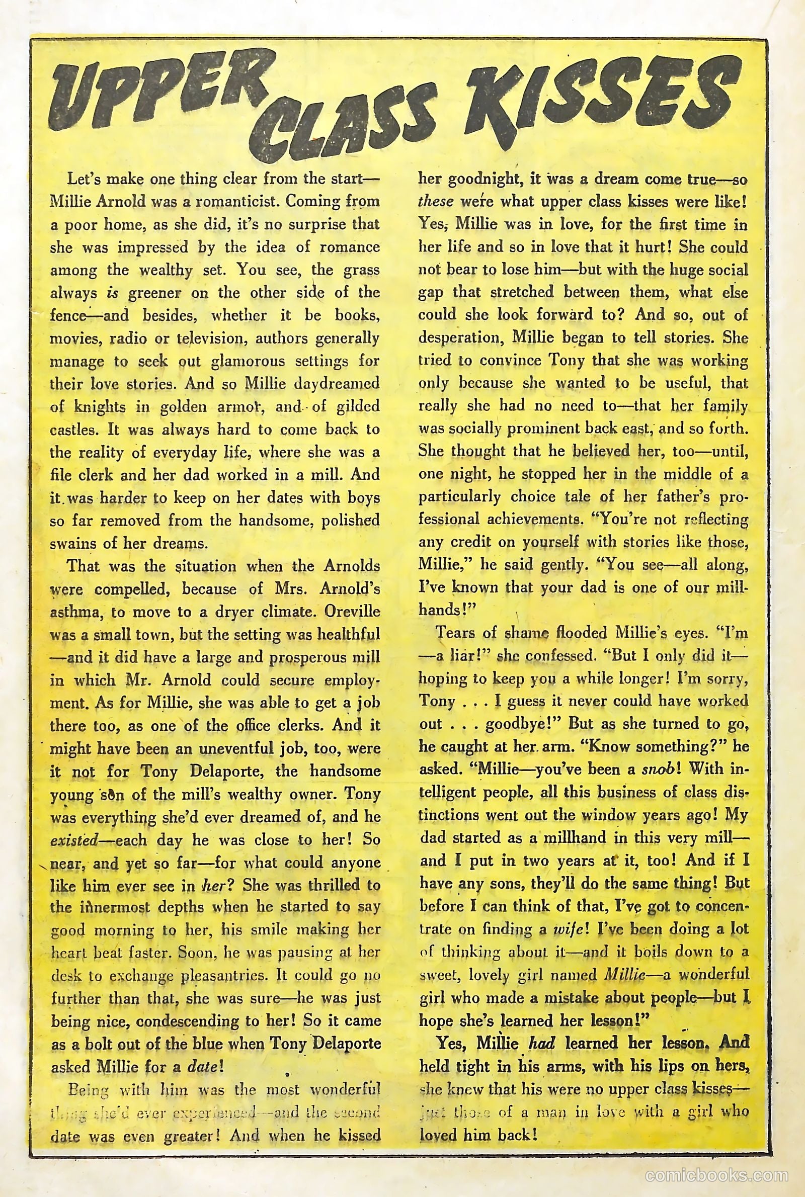 Lovelorn #72 (1956) — page 22 of 36