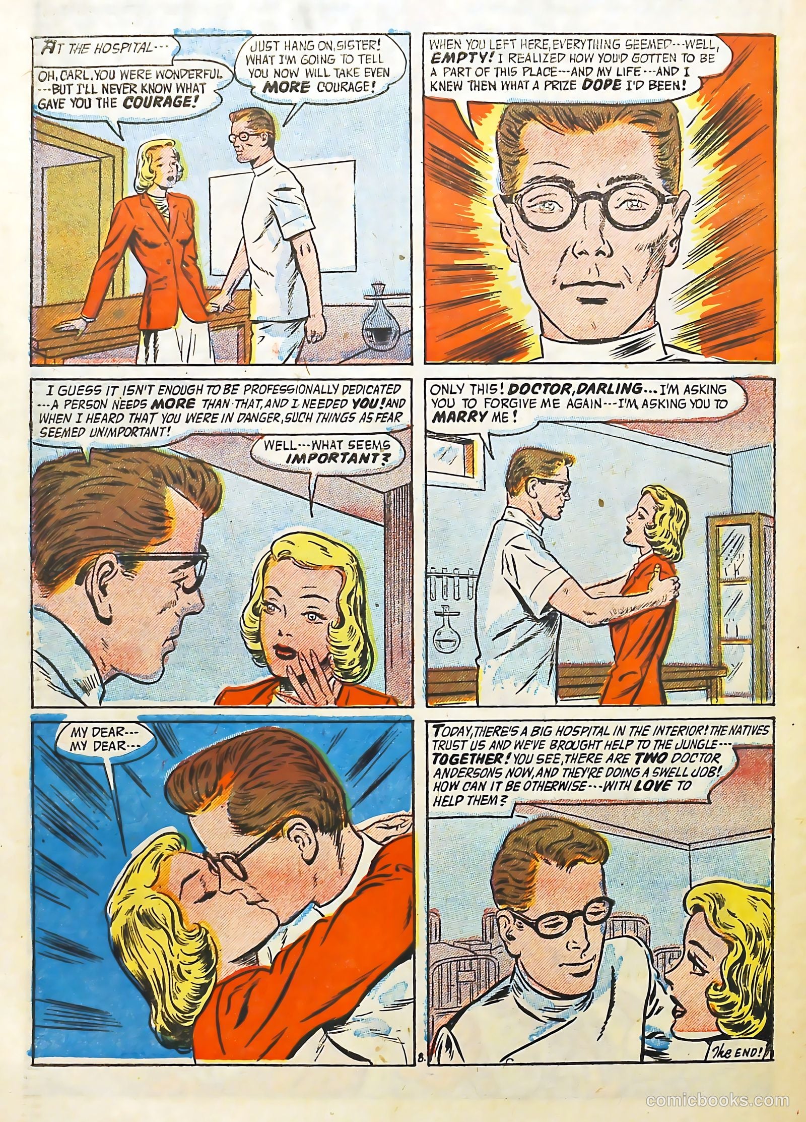 Lovelorn #72 (1956) — page 32 of 36