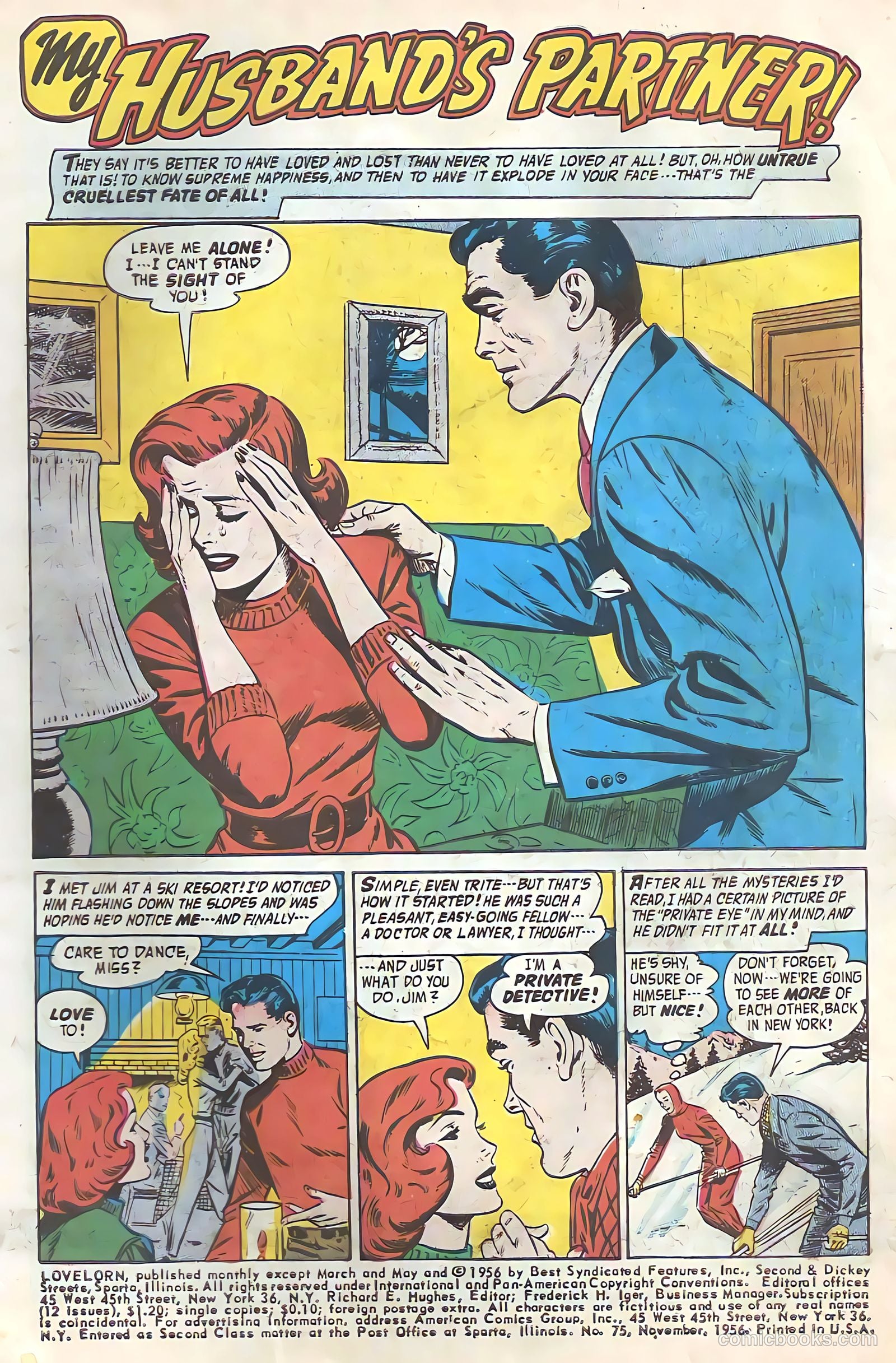 Lovelorn #75 (1956) — page 3 of 36