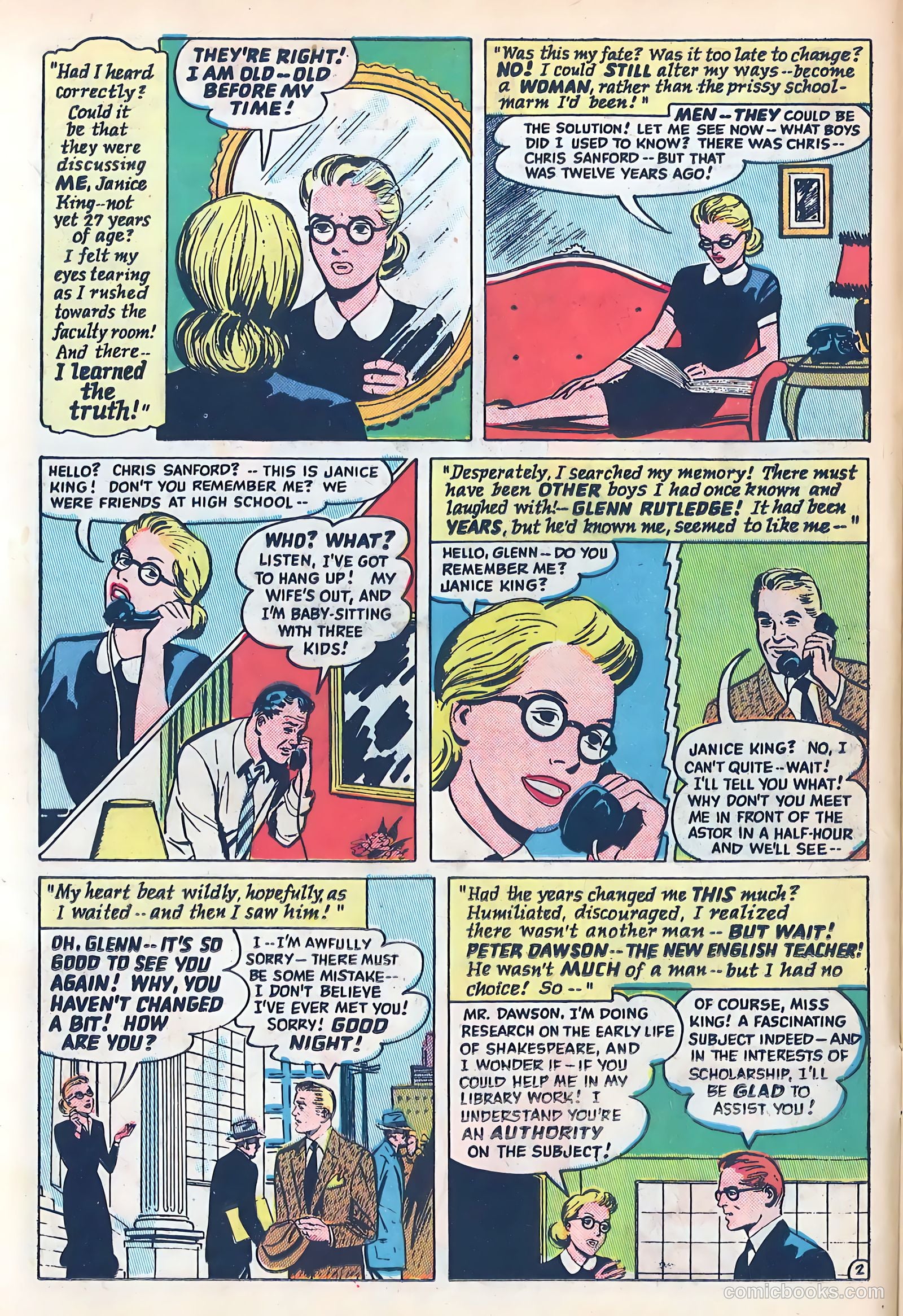Lovelorn #8 (1950) — page 16 of 52