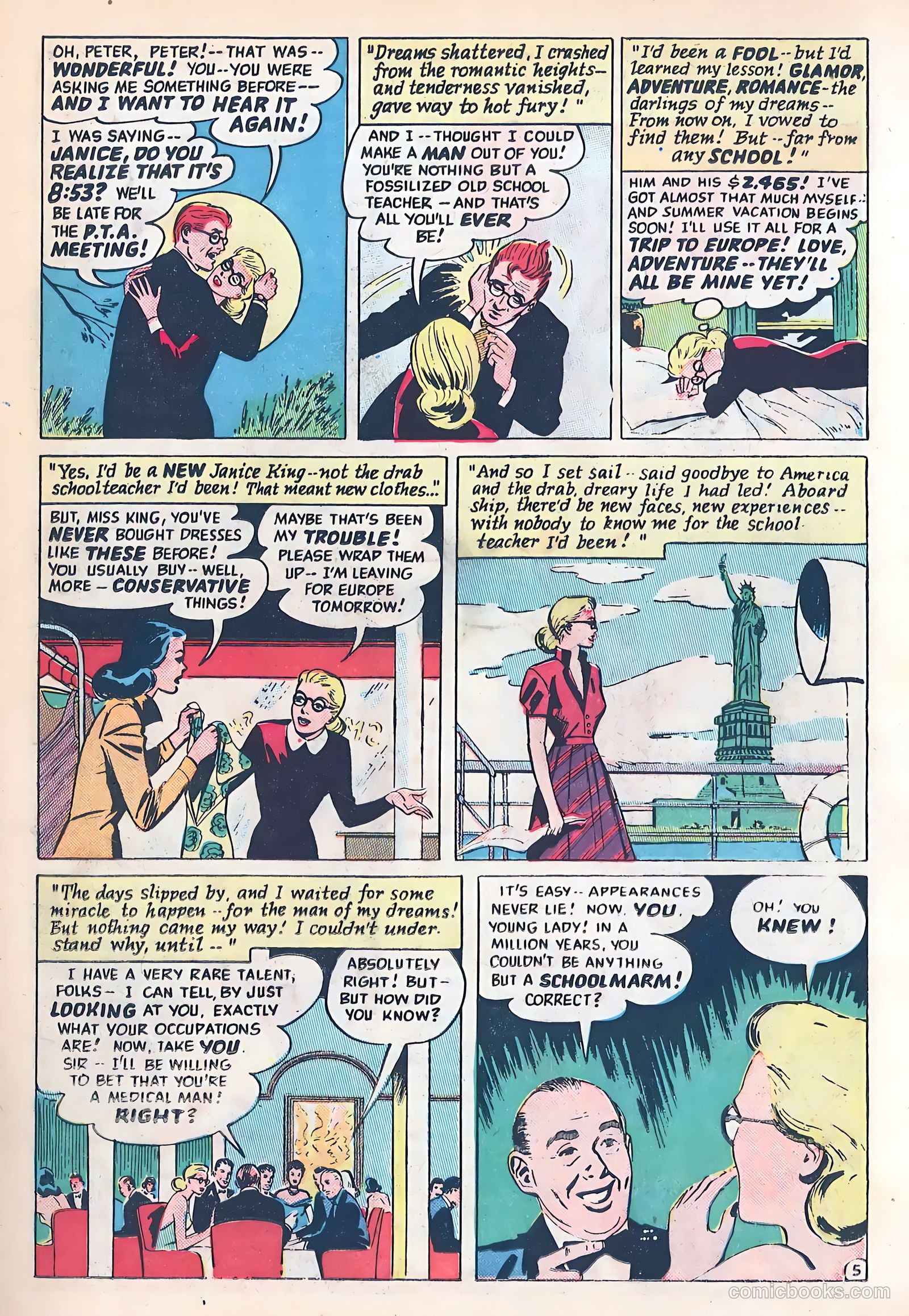 Lovelorn #8 (1950) — page 19 of 52