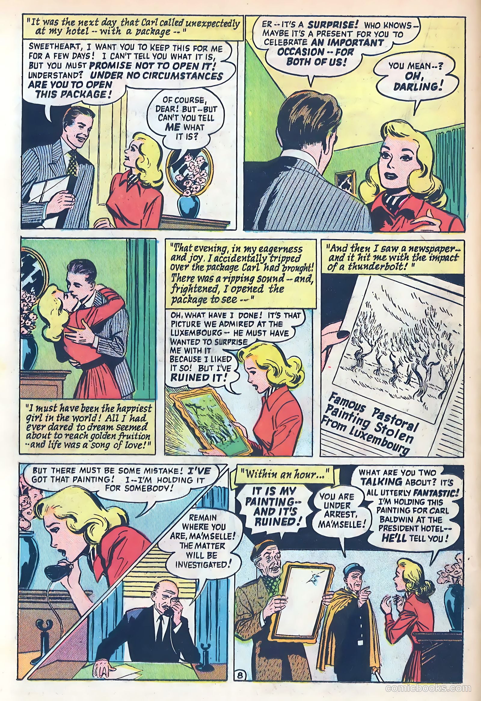 Lovelorn #8 (1950) — page 22 of 52
