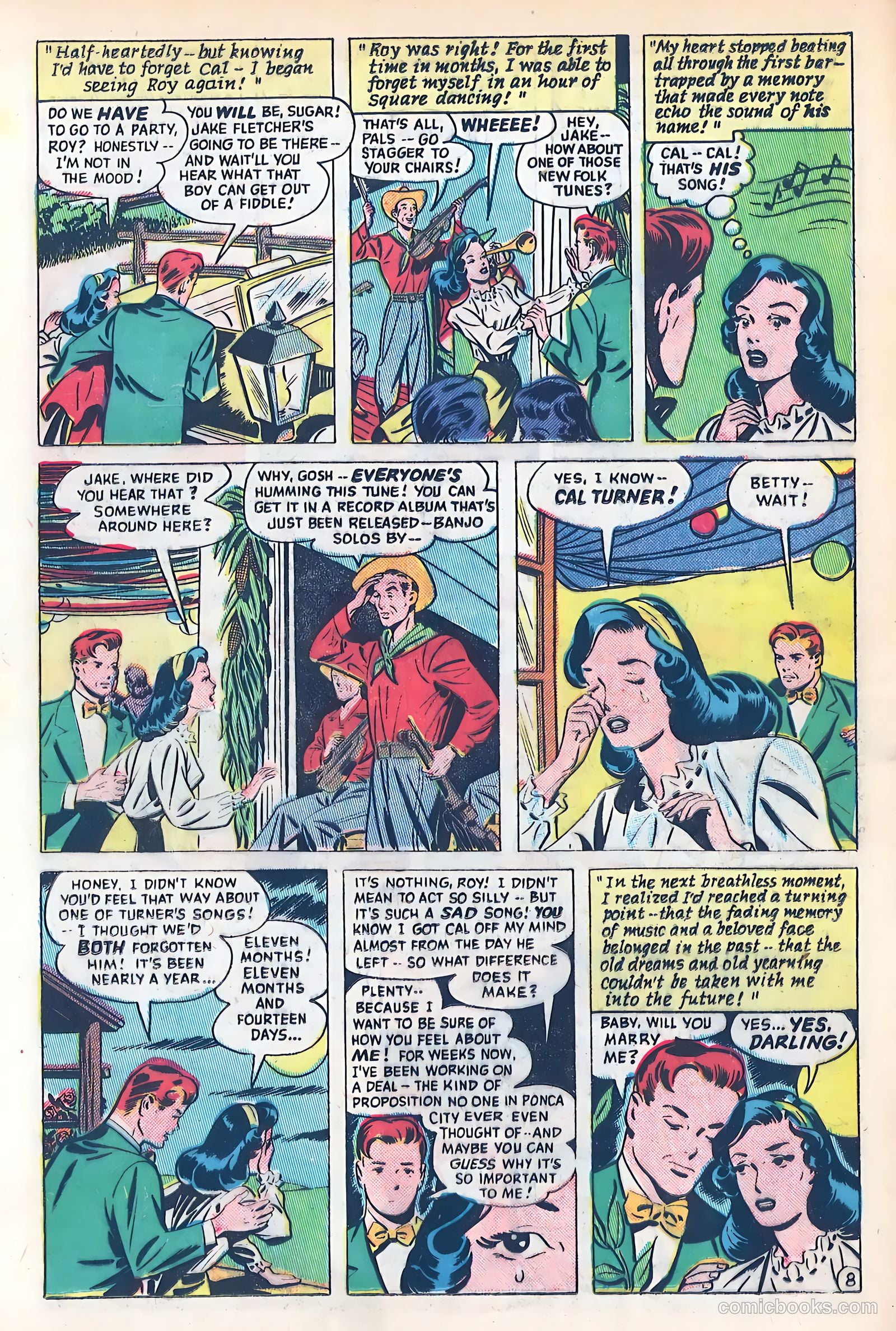 Lovelorn #8 (1950) — page 32 of 52