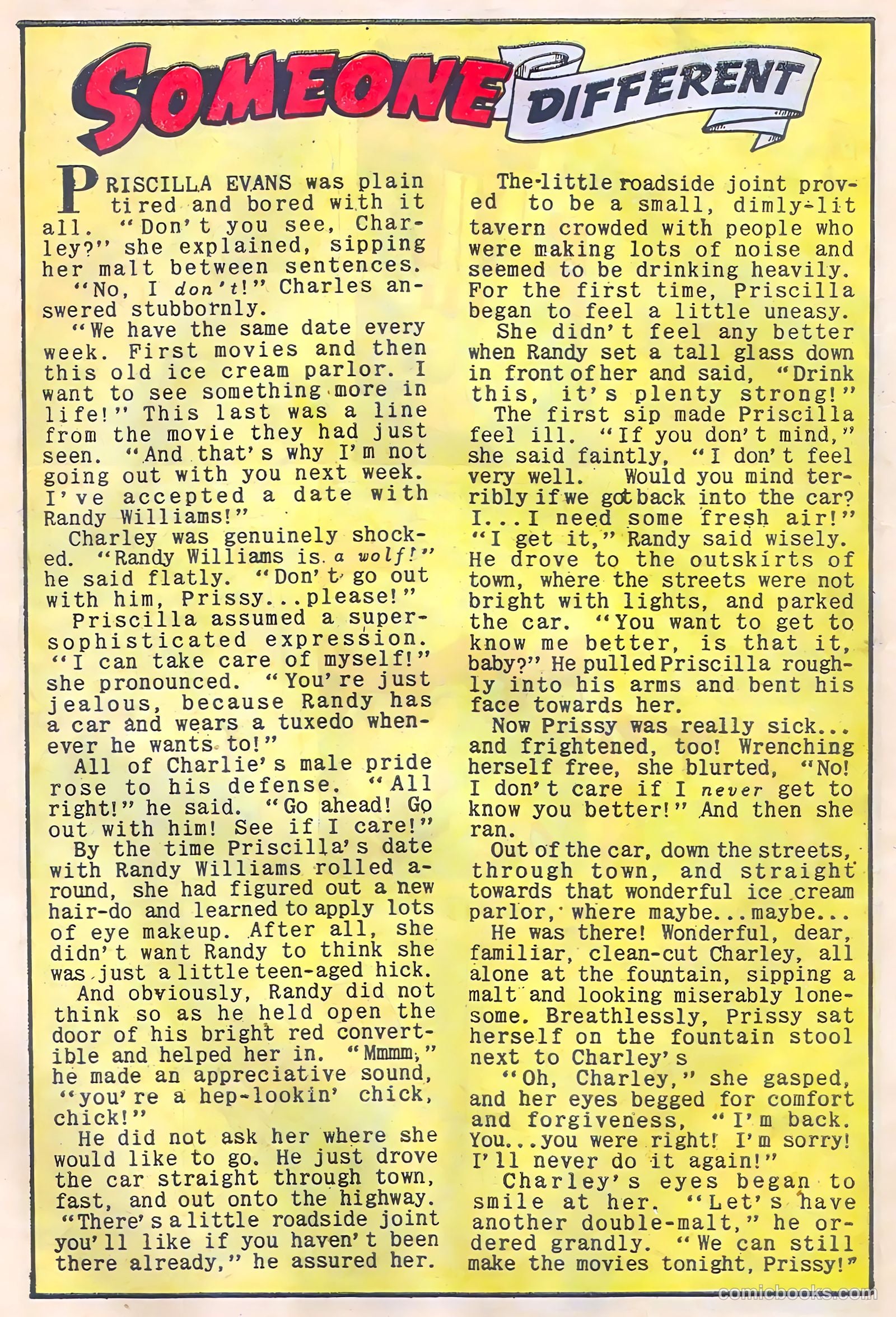 Lovelorn #9 (1950) — page 14 of 52