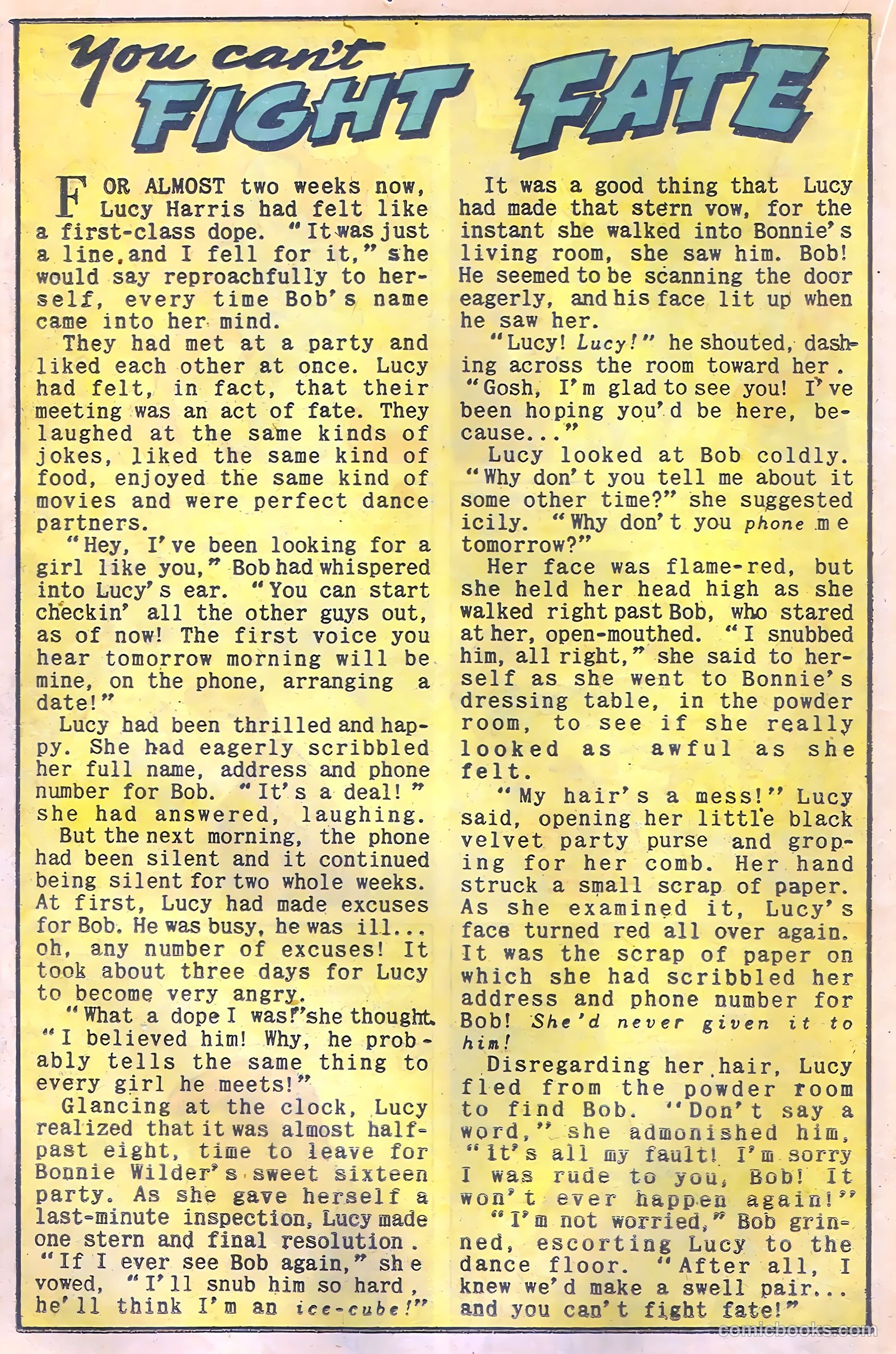 Lovelorn #9 (1950) — page 26 of 52