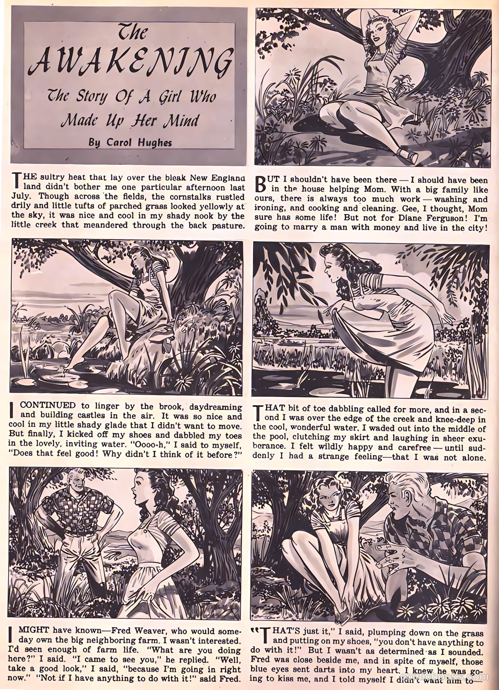 Lovers #1 (1956) — page 3 of 6