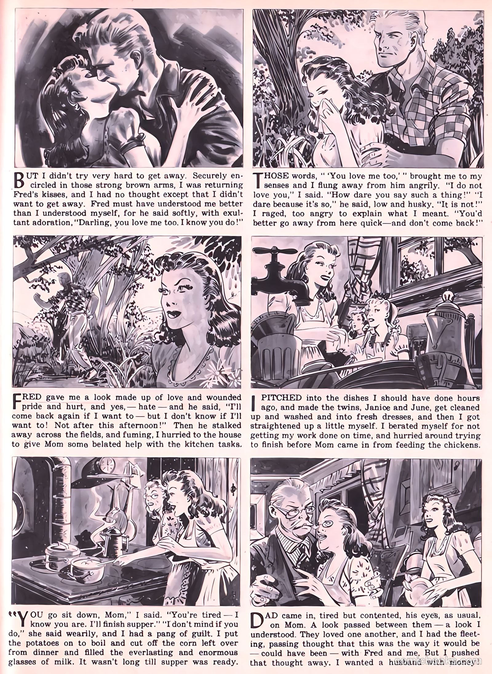 Lovers #1 (1956) — page 4 of 6
