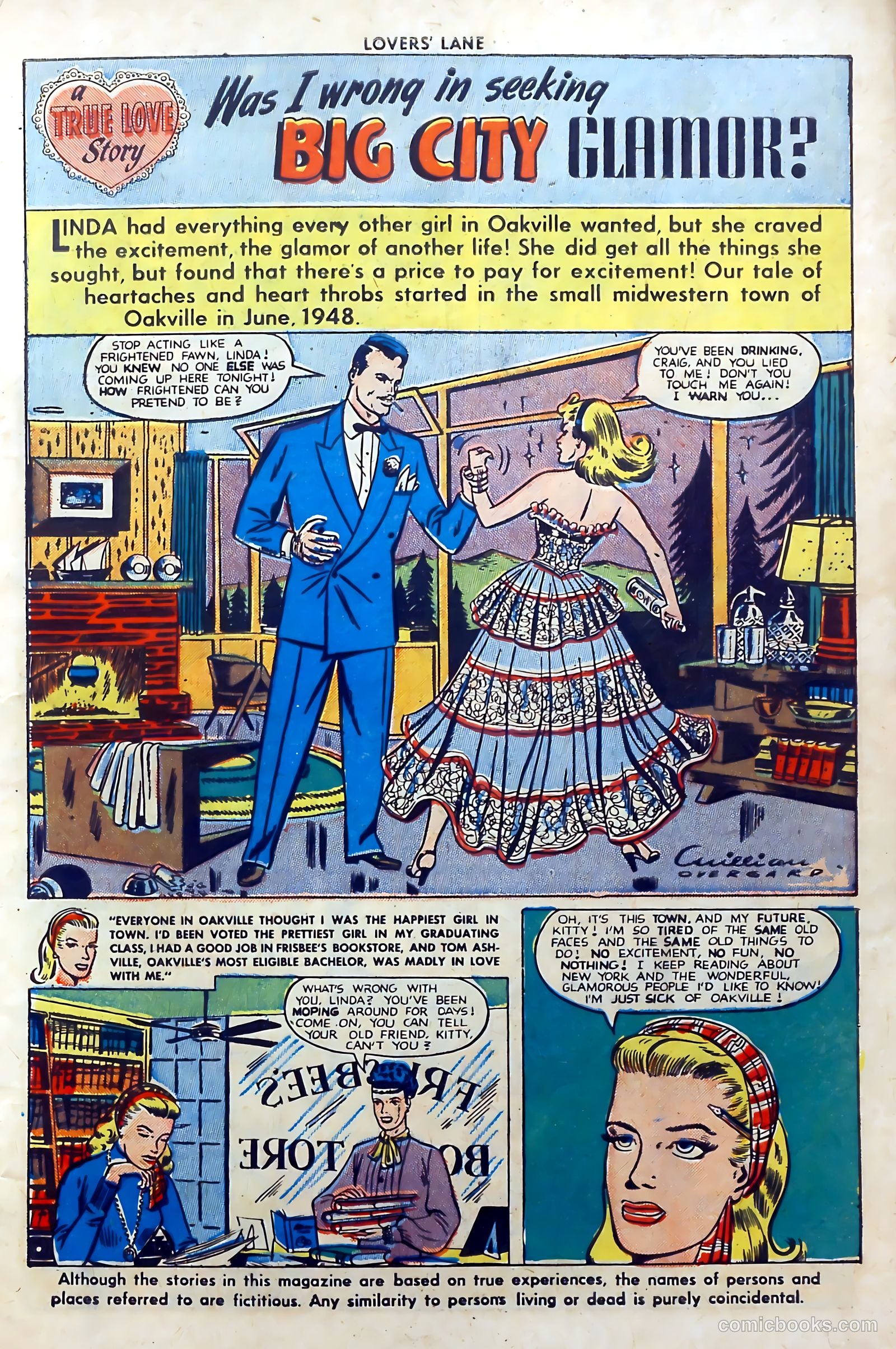 Lovers' Lane #1 (1949) — page 3 of 52