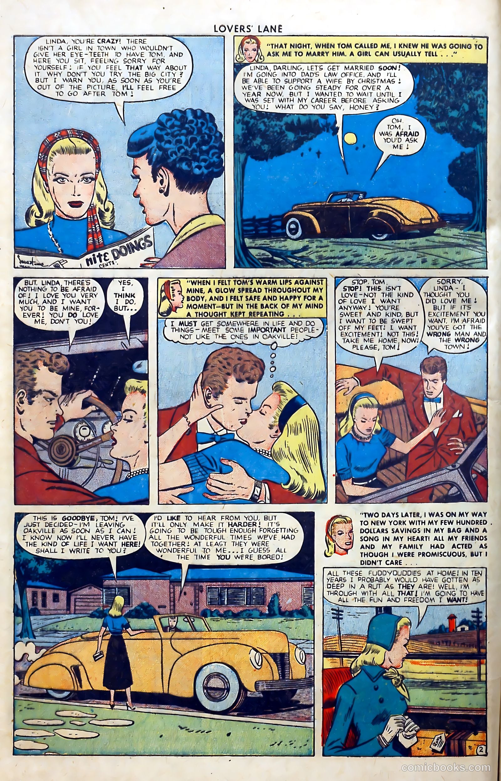 Lovers' Lane #1 (1949) — page 4 of 52