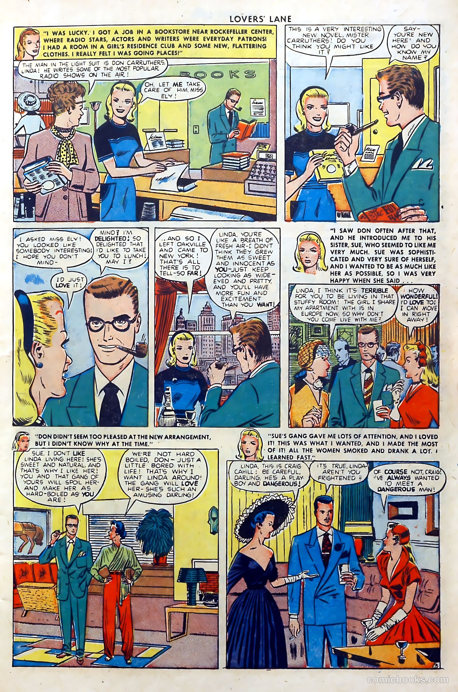 Lovers' Lane #1 (1949) — page 5 of 52