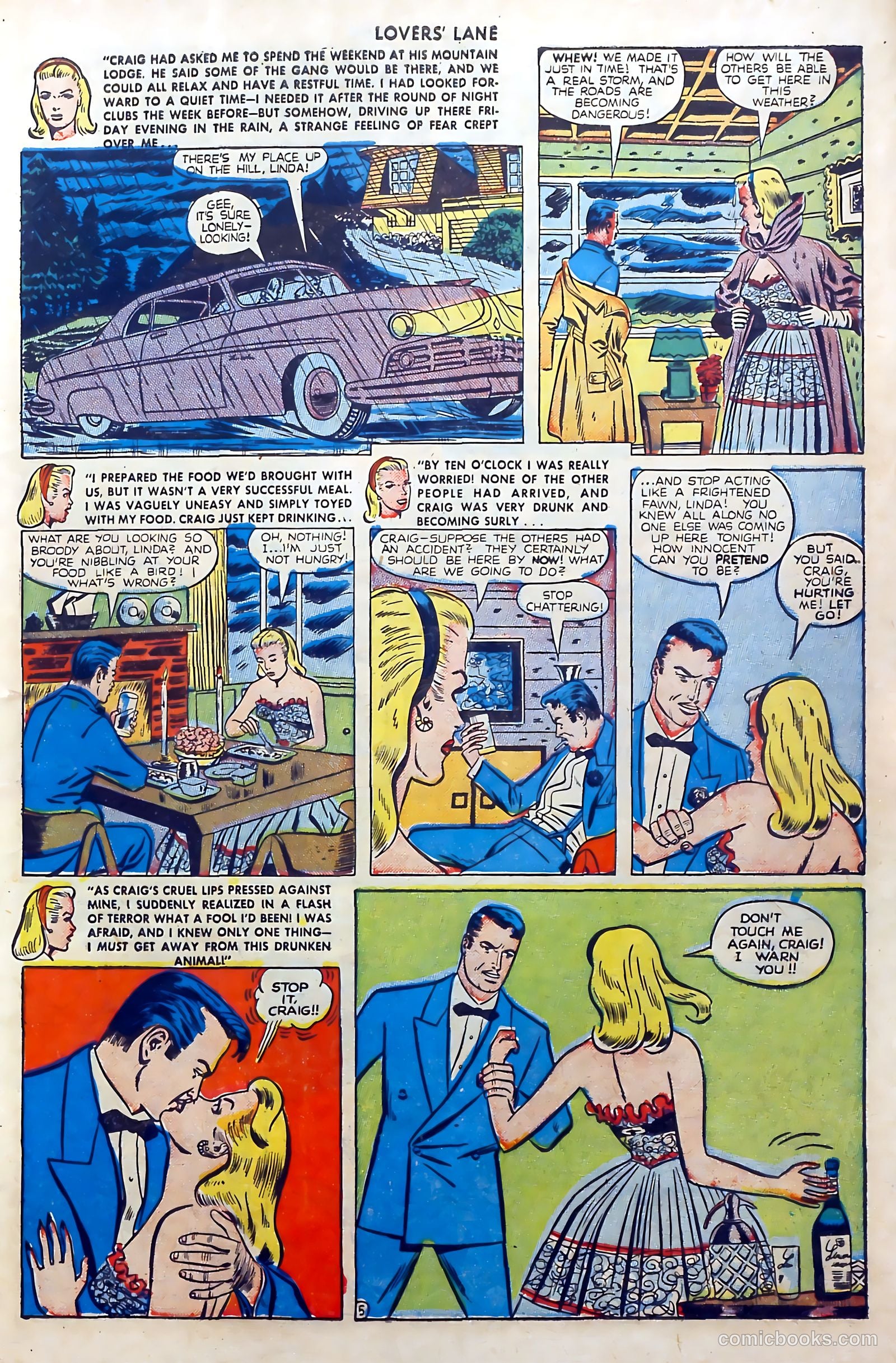 Lovers' Lane #1 (1949) — page 7 of 52