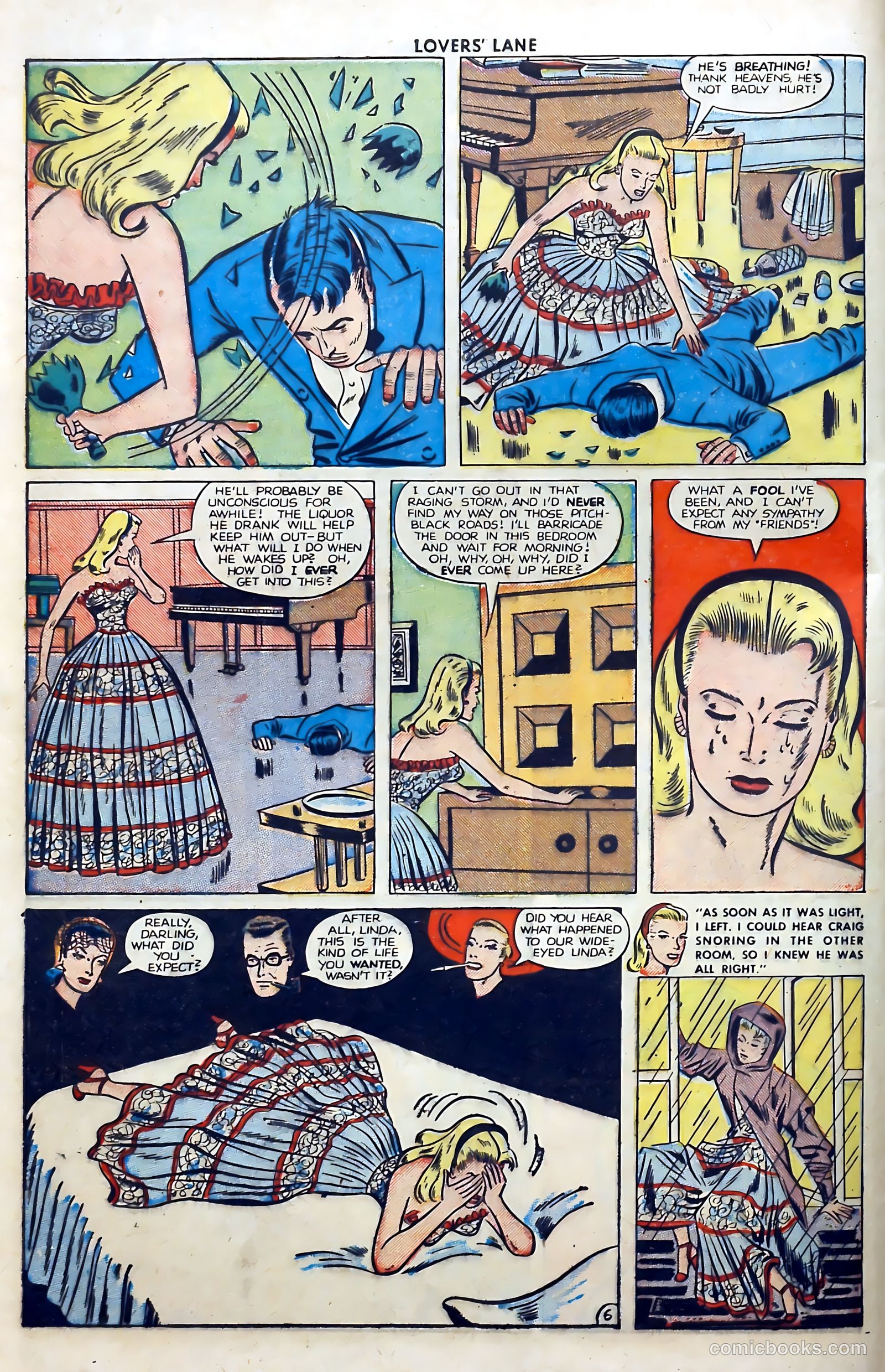 Lovers' Lane #1 (1949) — page 8 of 52