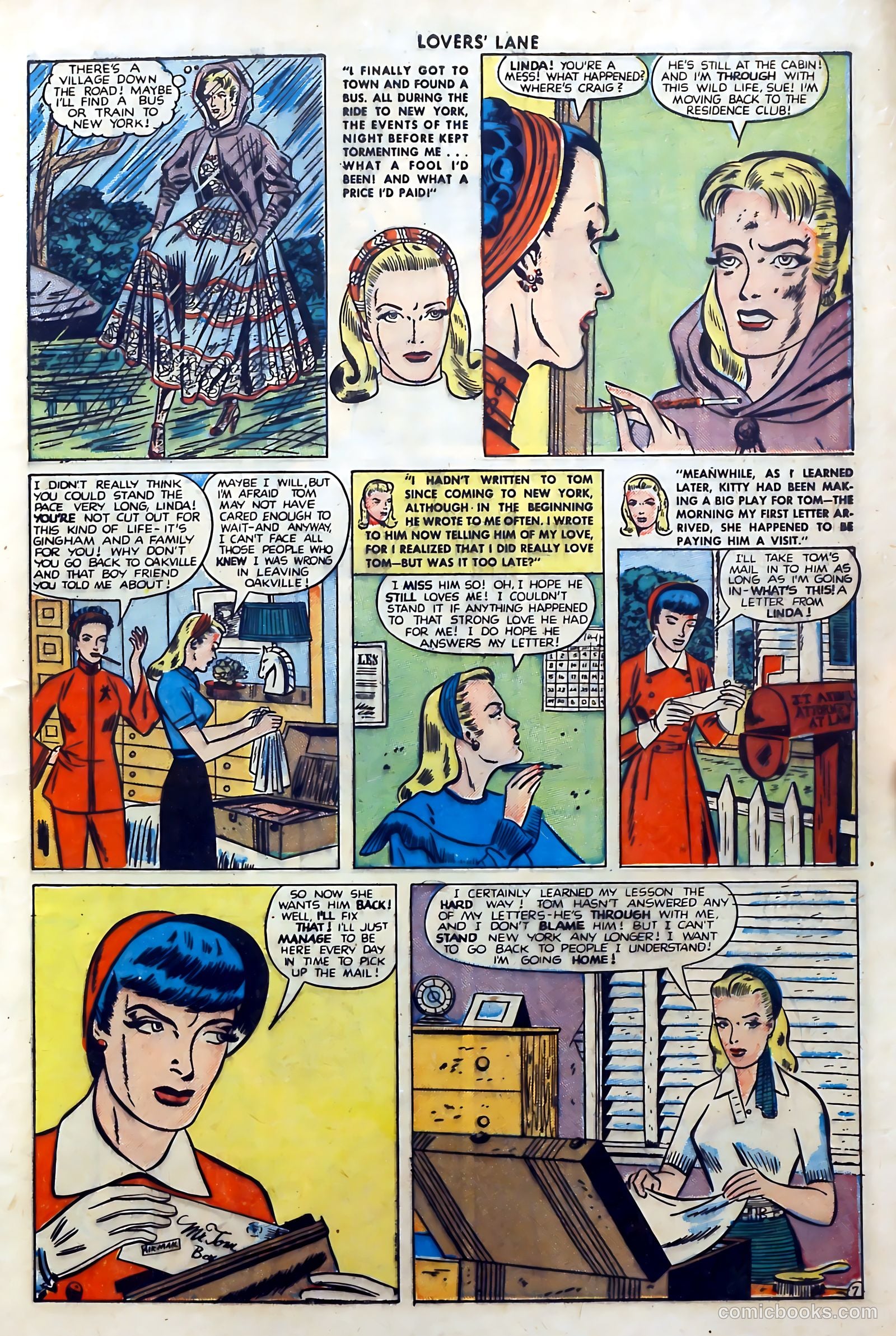 Lovers' Lane #1 (1949) — page 9 of 52