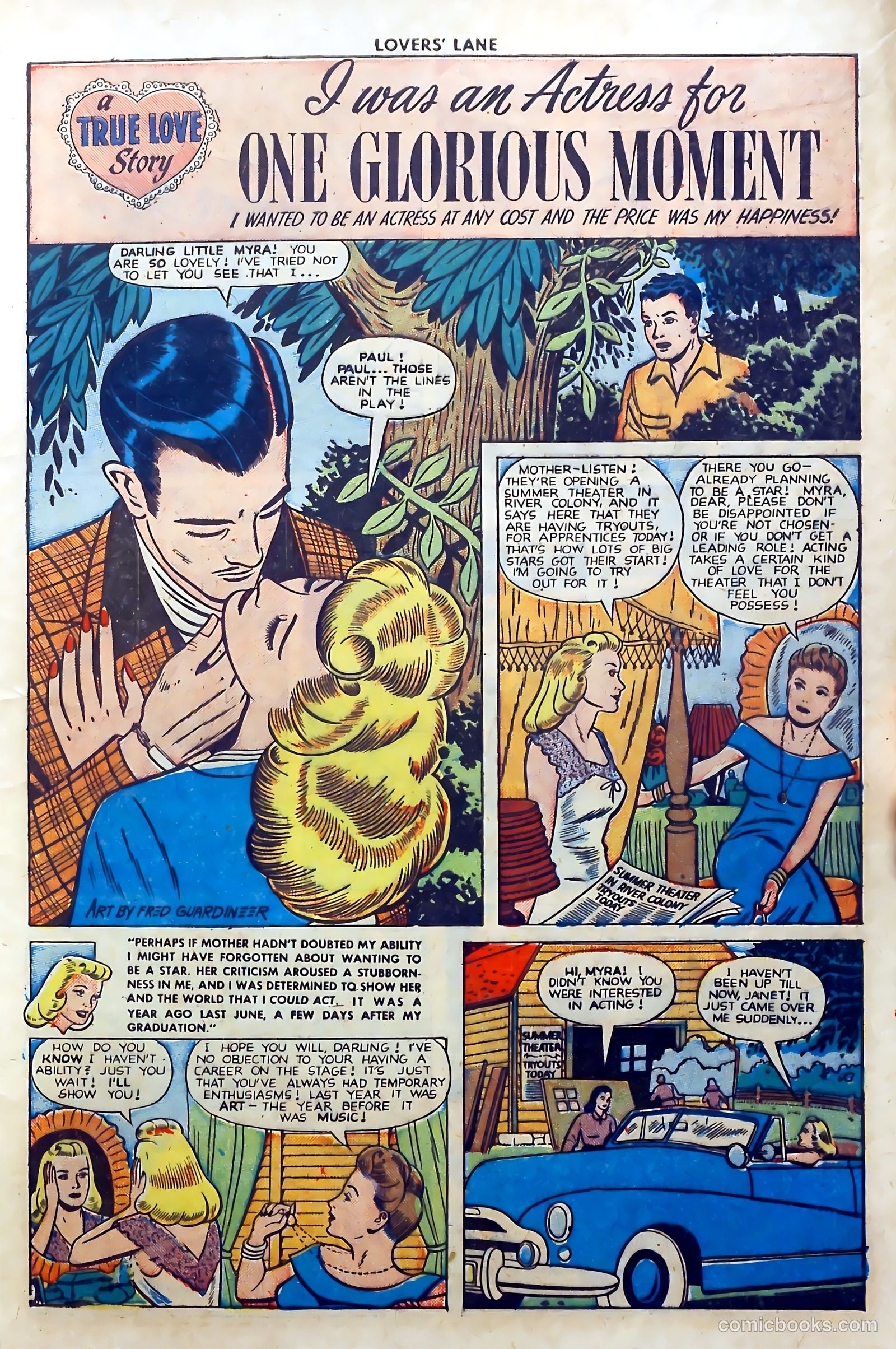 Lovers' Lane #1 (1949) — page 13 of 52