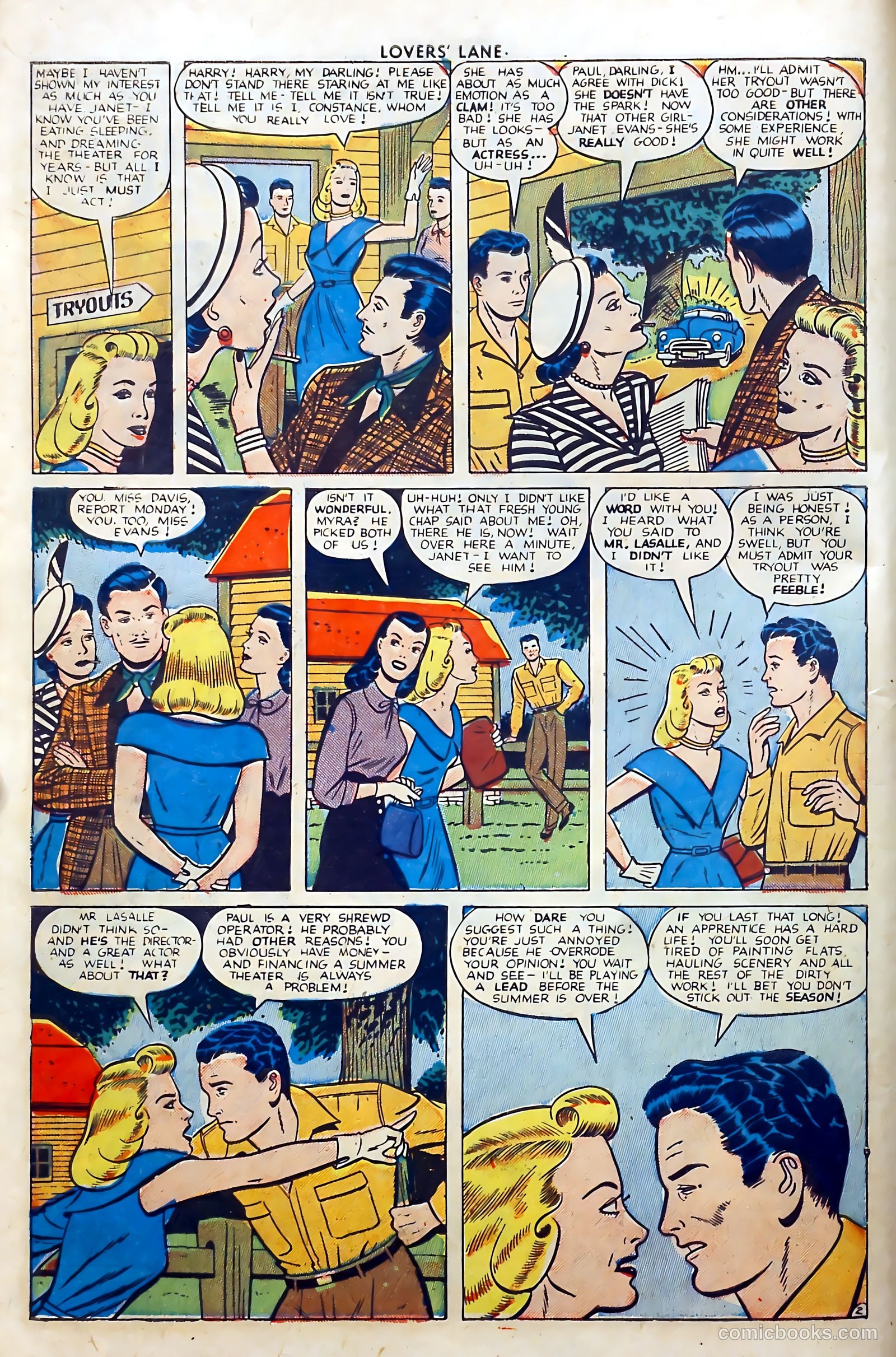 Lovers' Lane #1 (1949) — page 14 of 52