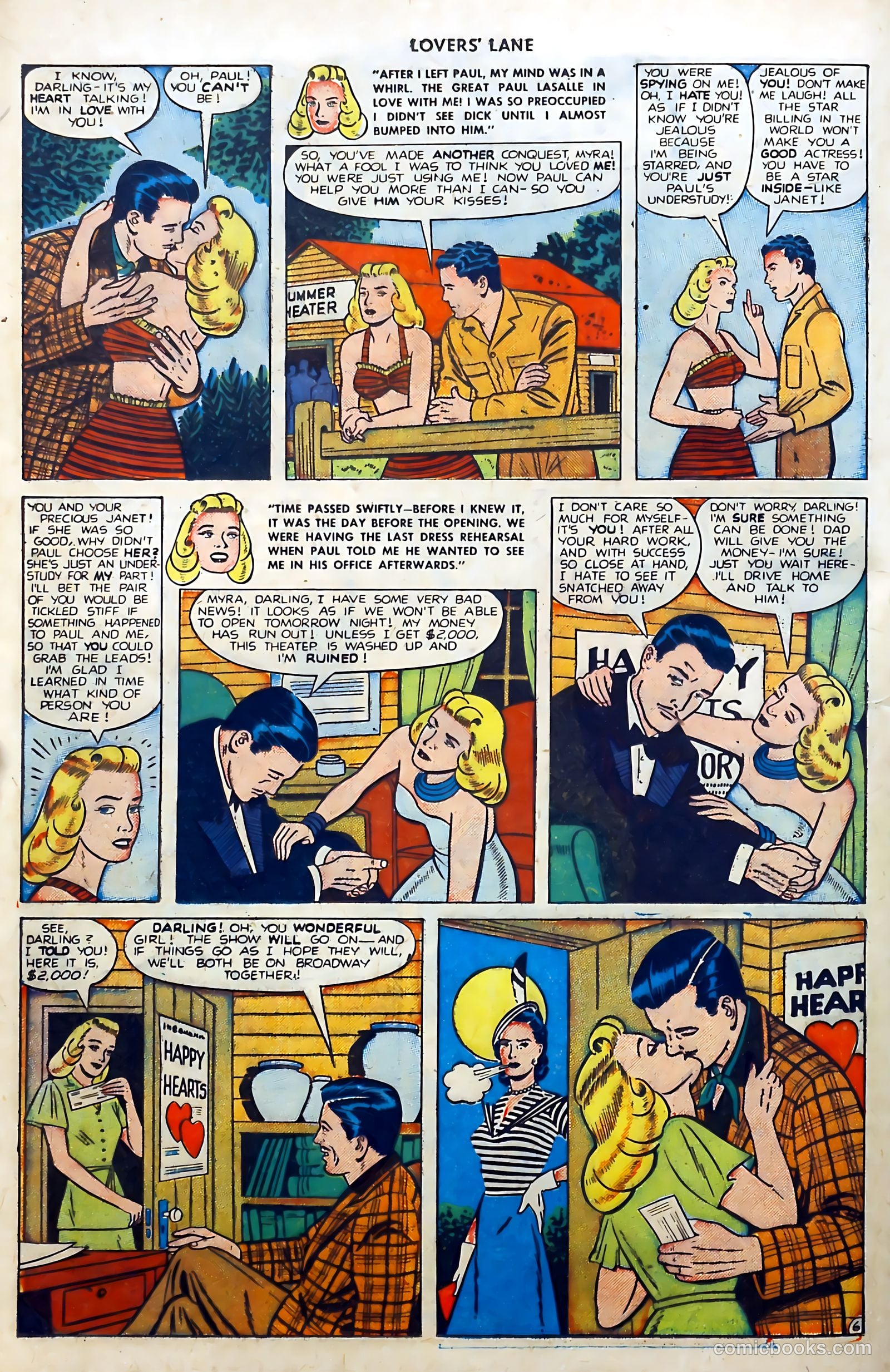 Lovers' Lane #1 (1949) — page 18 of 52