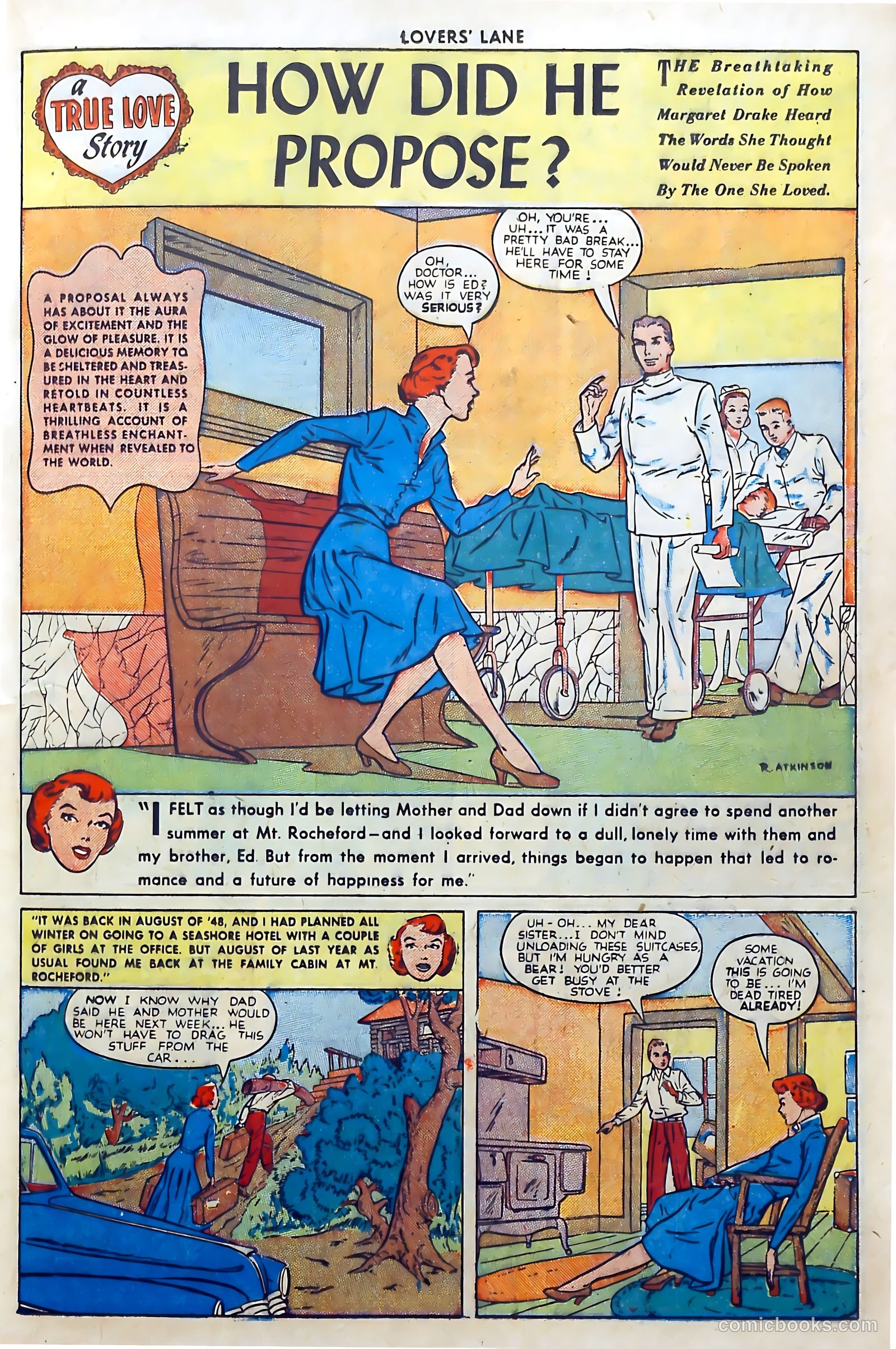 Lovers' Lane #1 (1949) — page 23 of 52