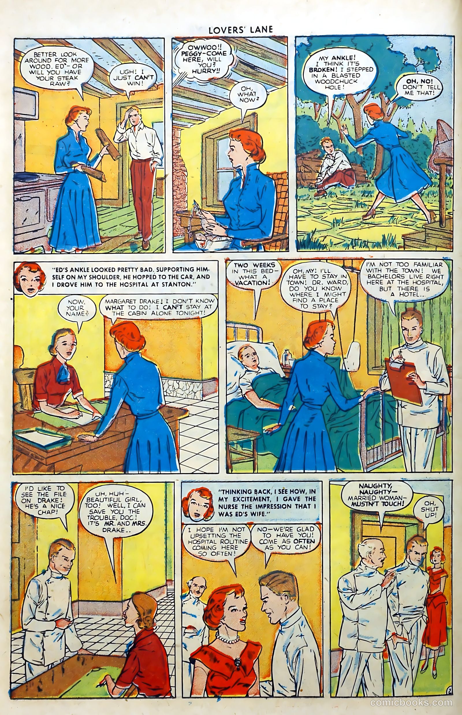 Lovers' Lane #1 (1949) — page 24 of 52