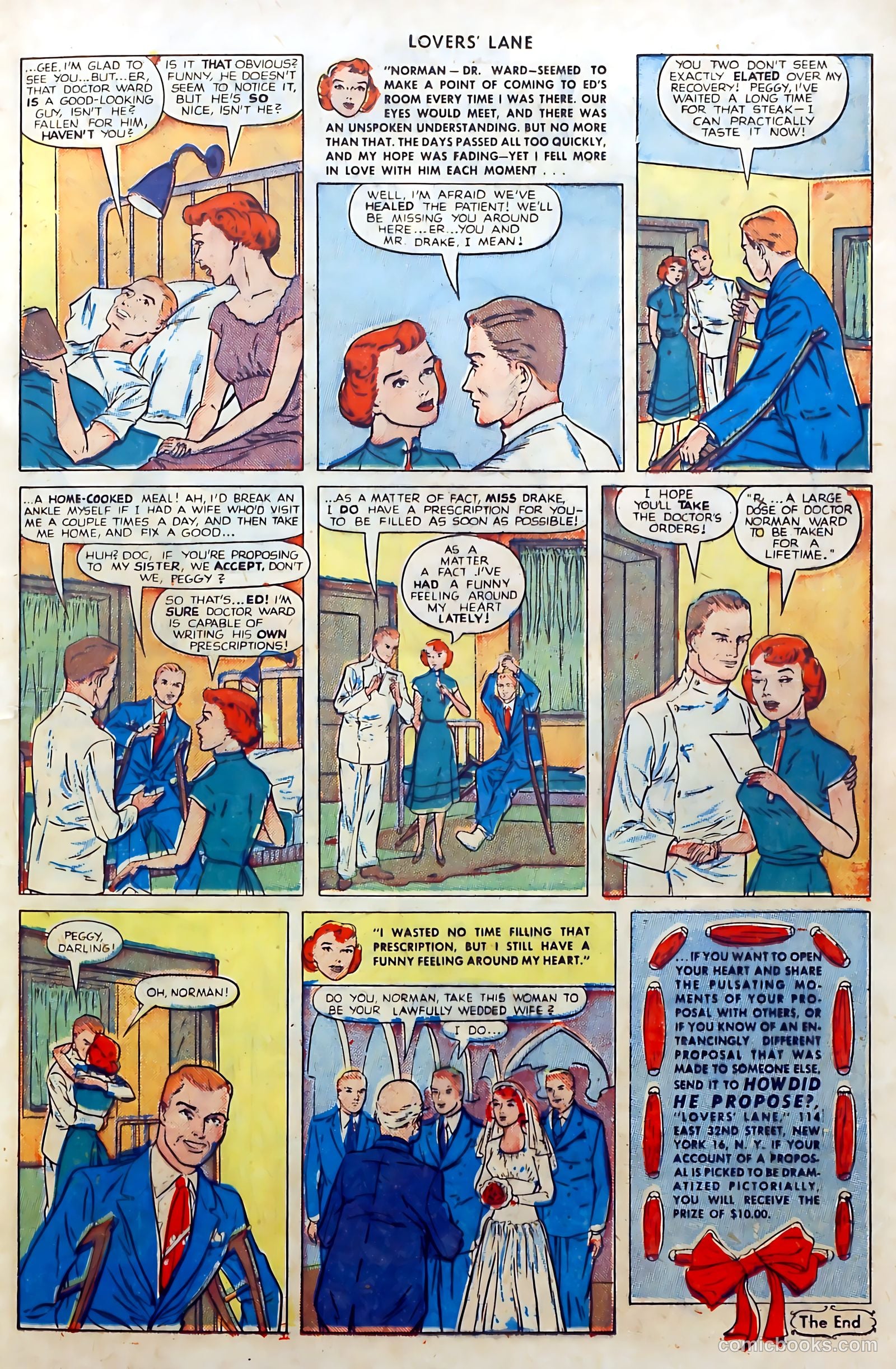 Lovers' Lane #1 (1949) — page 25 of 52