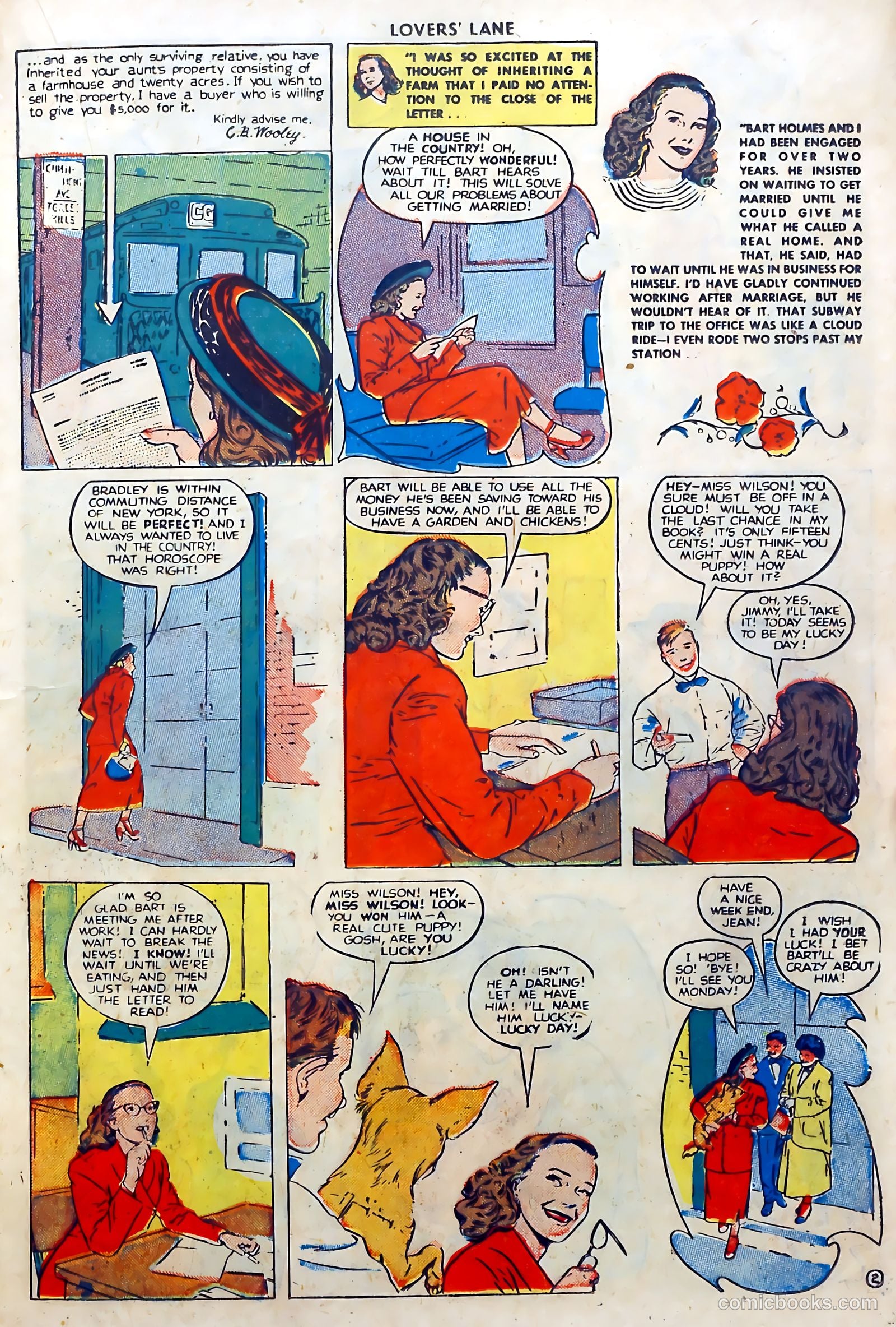 Lovers' Lane #1 (1949) — page 27 of 52