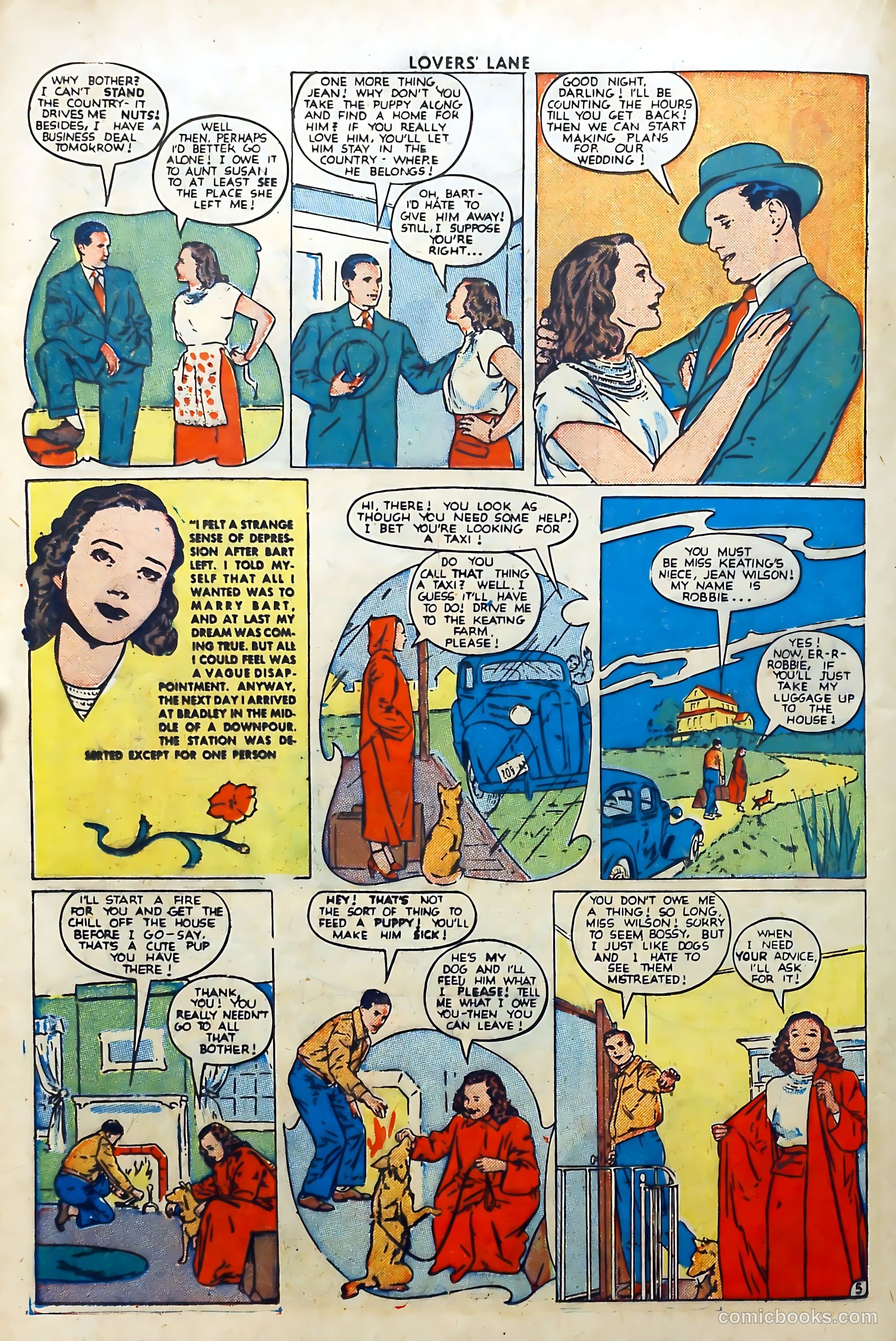 Lovers' Lane #1 (1949) — page 30 of 52