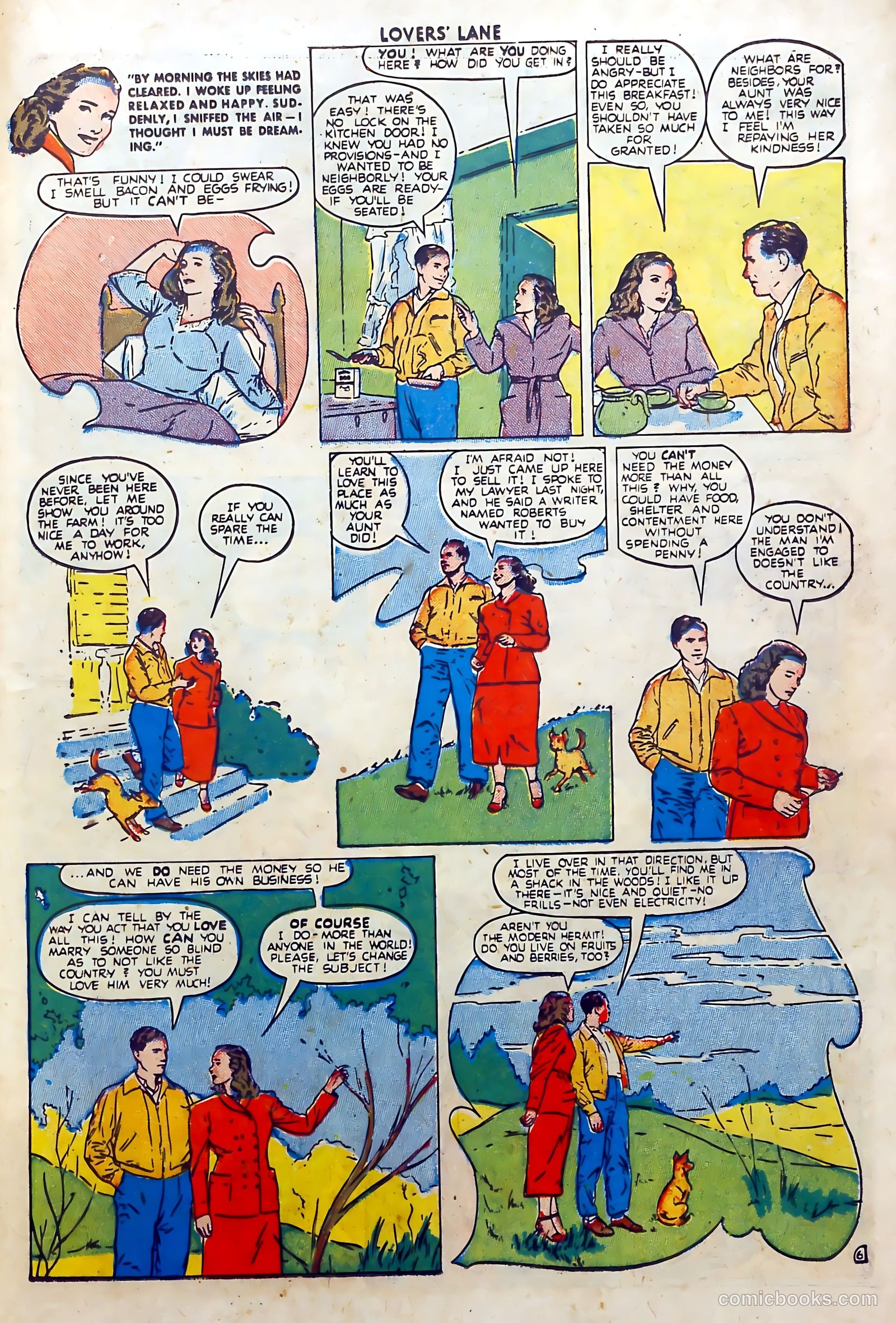 Lovers' Lane #1 (1949) — page 31 of 52