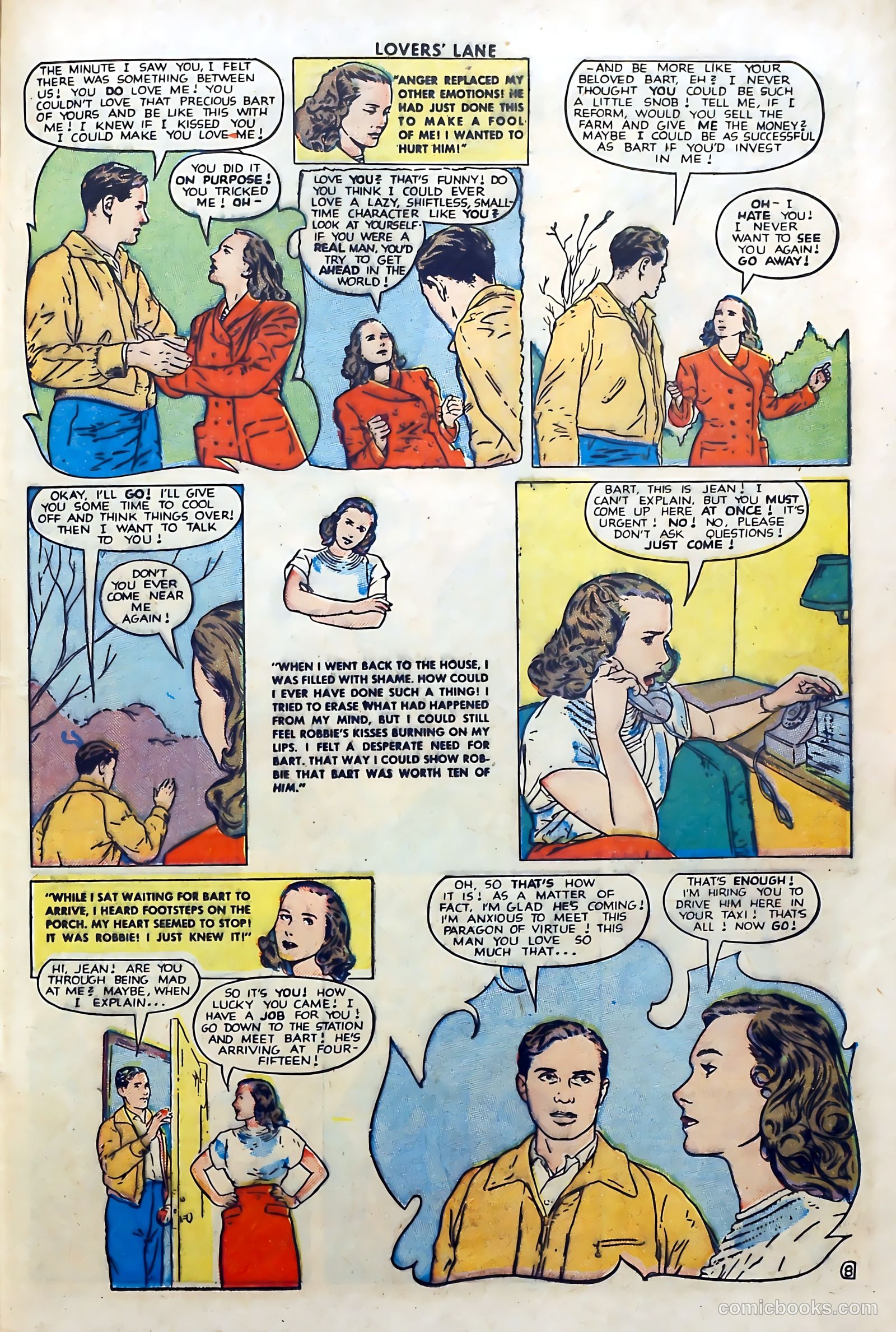 Lovers' Lane #1 (1949) — page 33 of 52