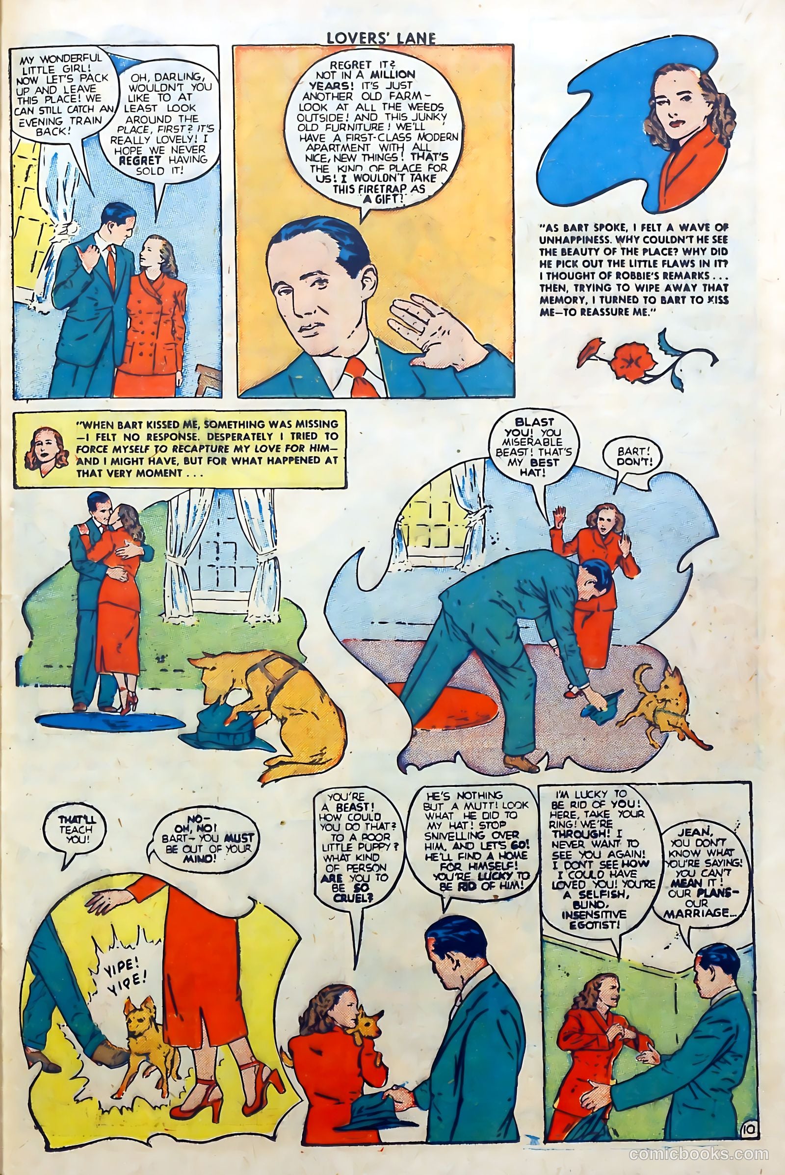Lovers' Lane #1 (1949) — page 35 of 52