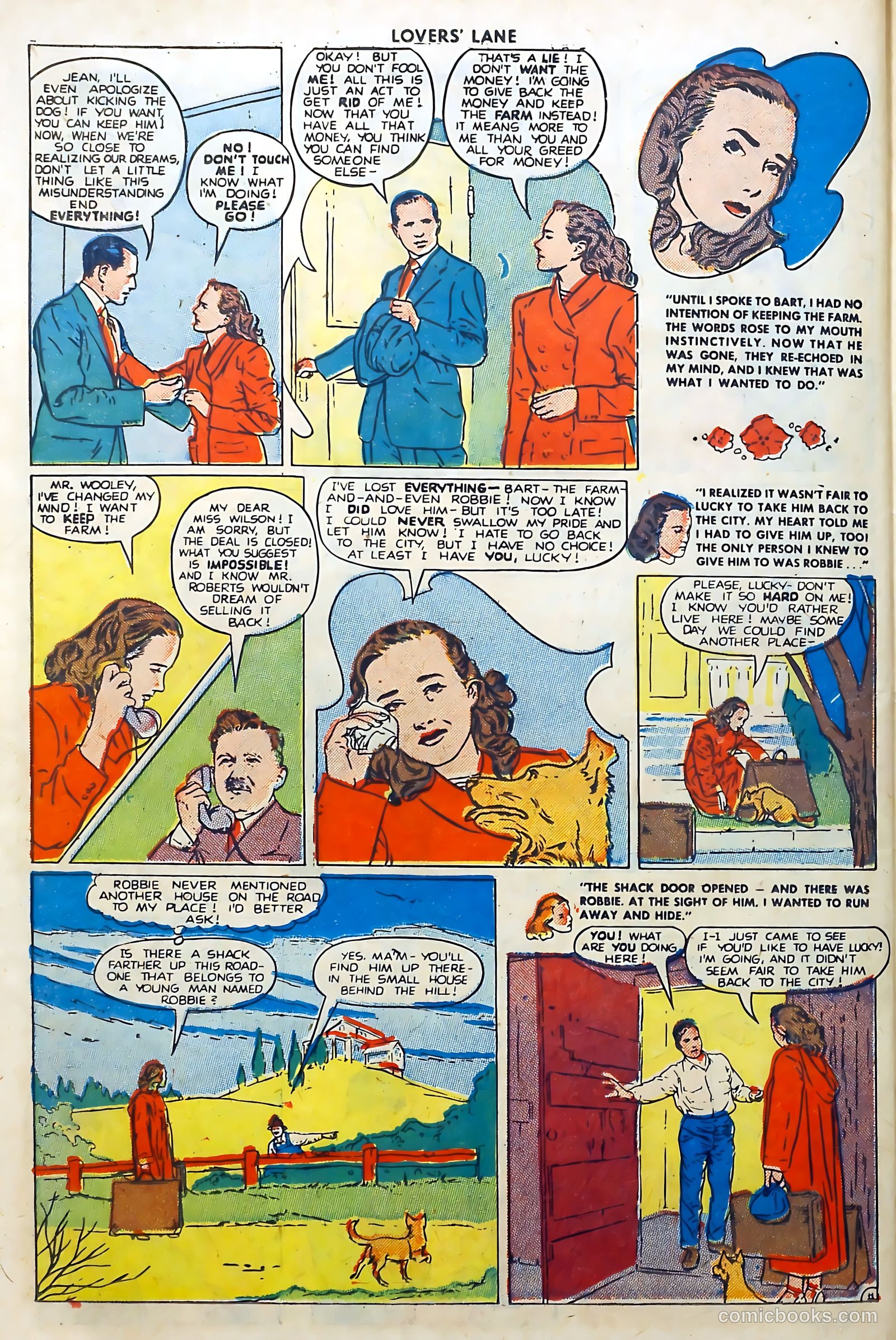 Lovers' Lane #1 (1949) — page 36 of 52