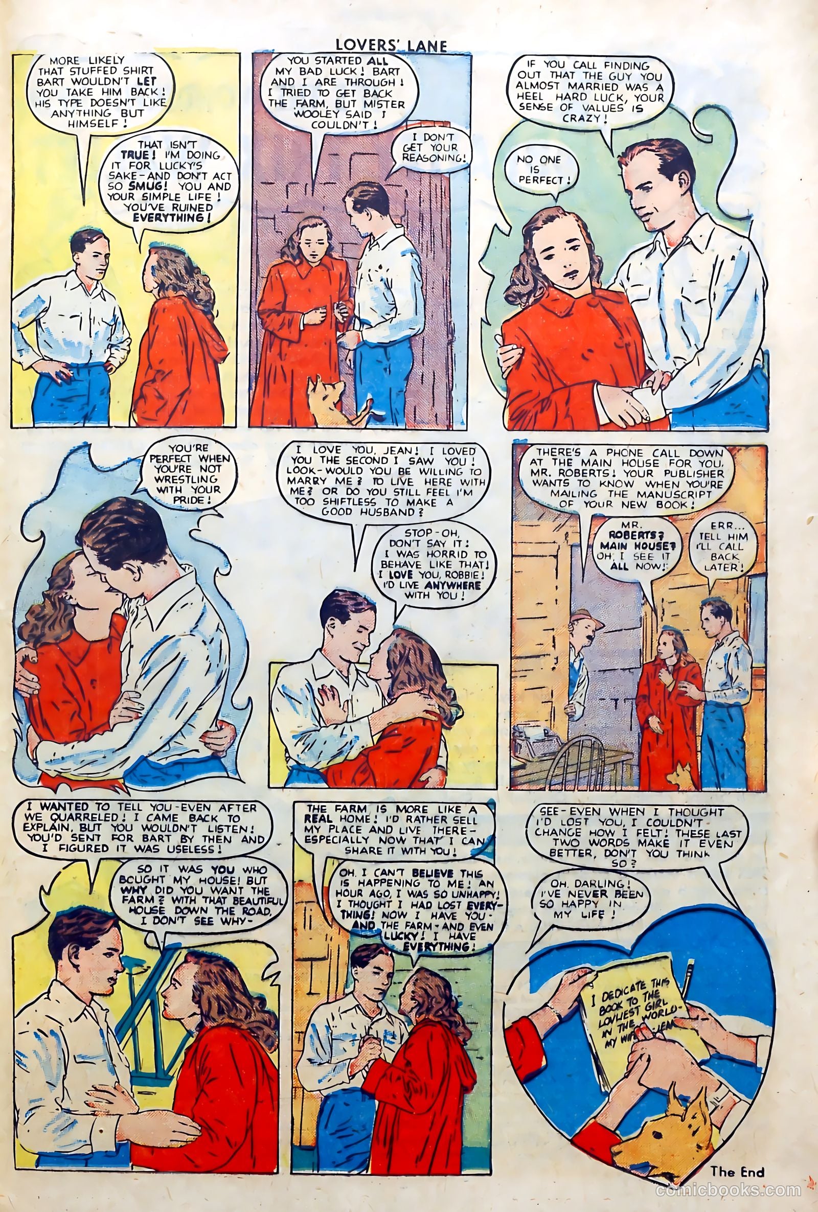 Lovers' Lane #1 (1949) — page 37 of 52