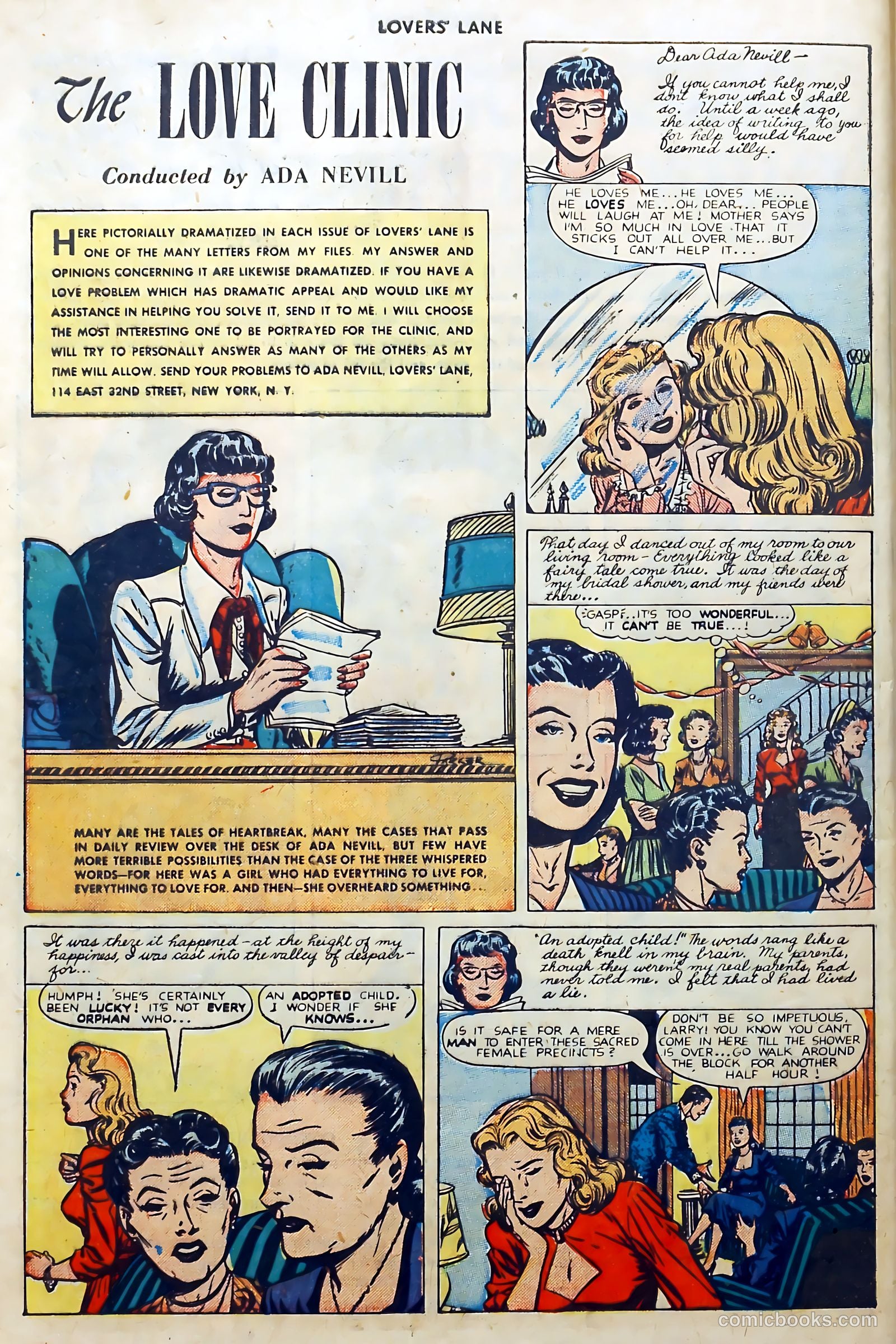 Lovers' Lane #1 (1949) — page 40 of 52