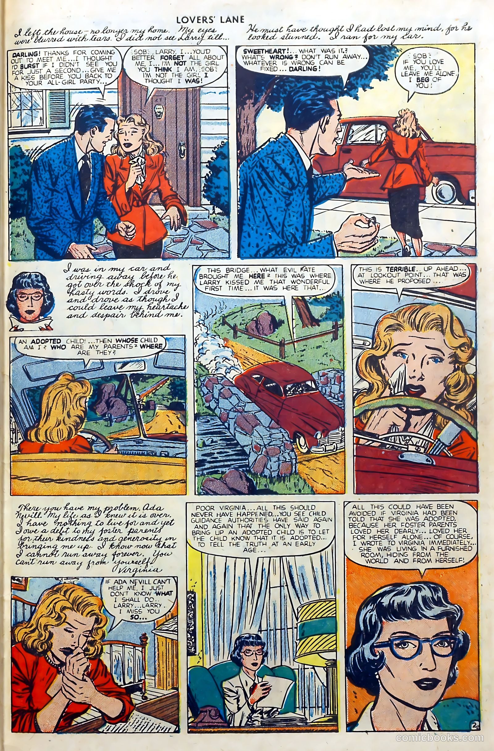 Lovers' Lane #1 (1949) — page 41 of 52
